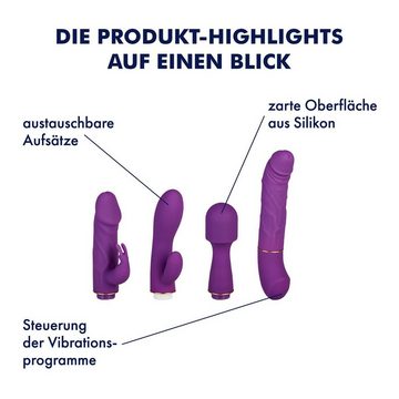 EIS Klitoris-Stimulator EIS Verführerisches Vibratoren-Set (5 Teile)