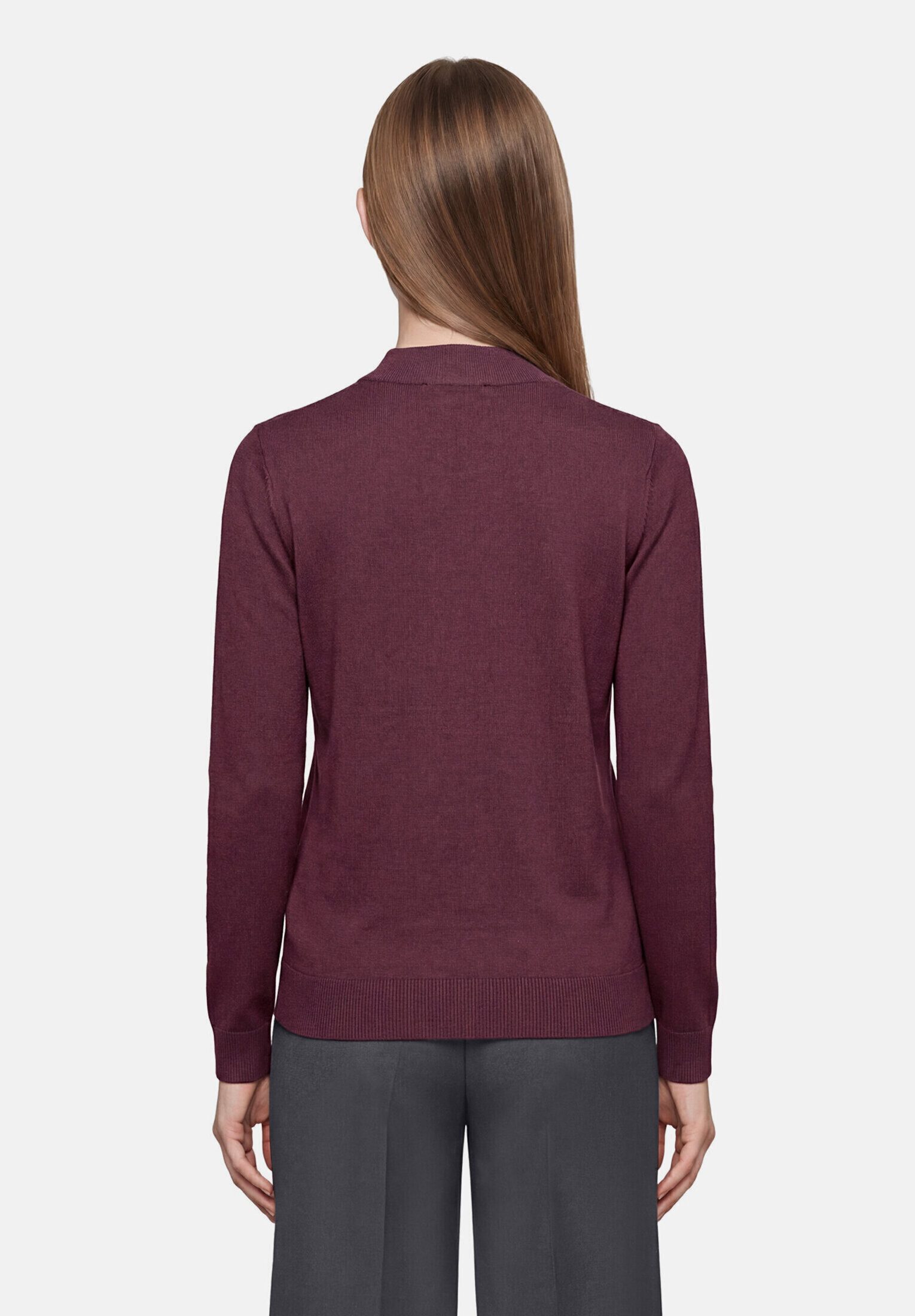 Betty Barclay Strickpullover Damen mit Stehkragen (1-tlg)