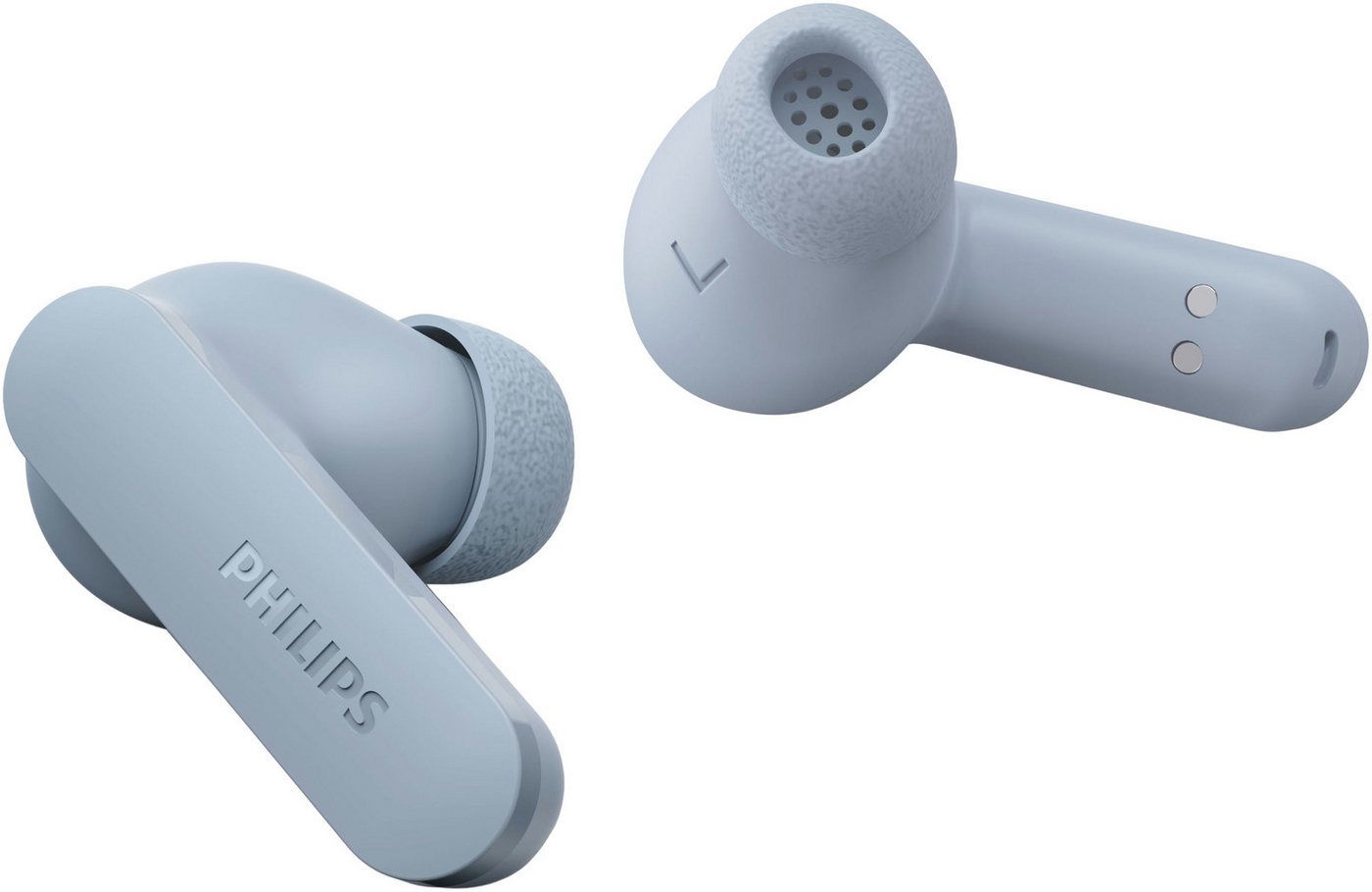 Philips TAT2100LB/00 wireless In-Ear-Kopfhörer (Geräuschisolierung, Google Assistant, Siri, Bluetooth)