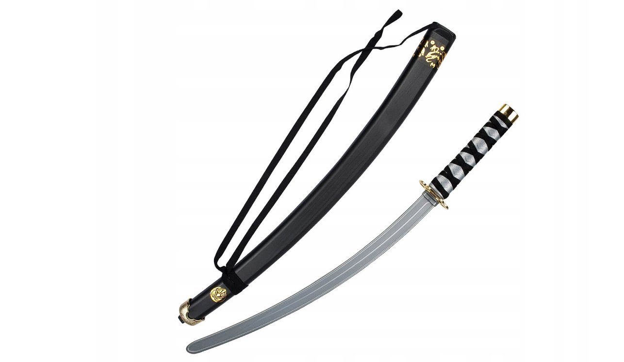 Festivalartikel Spielzeug-Schwert Ninja Samurai Schwert 73 cm - Spielzeugkostüm, (1-tlg)