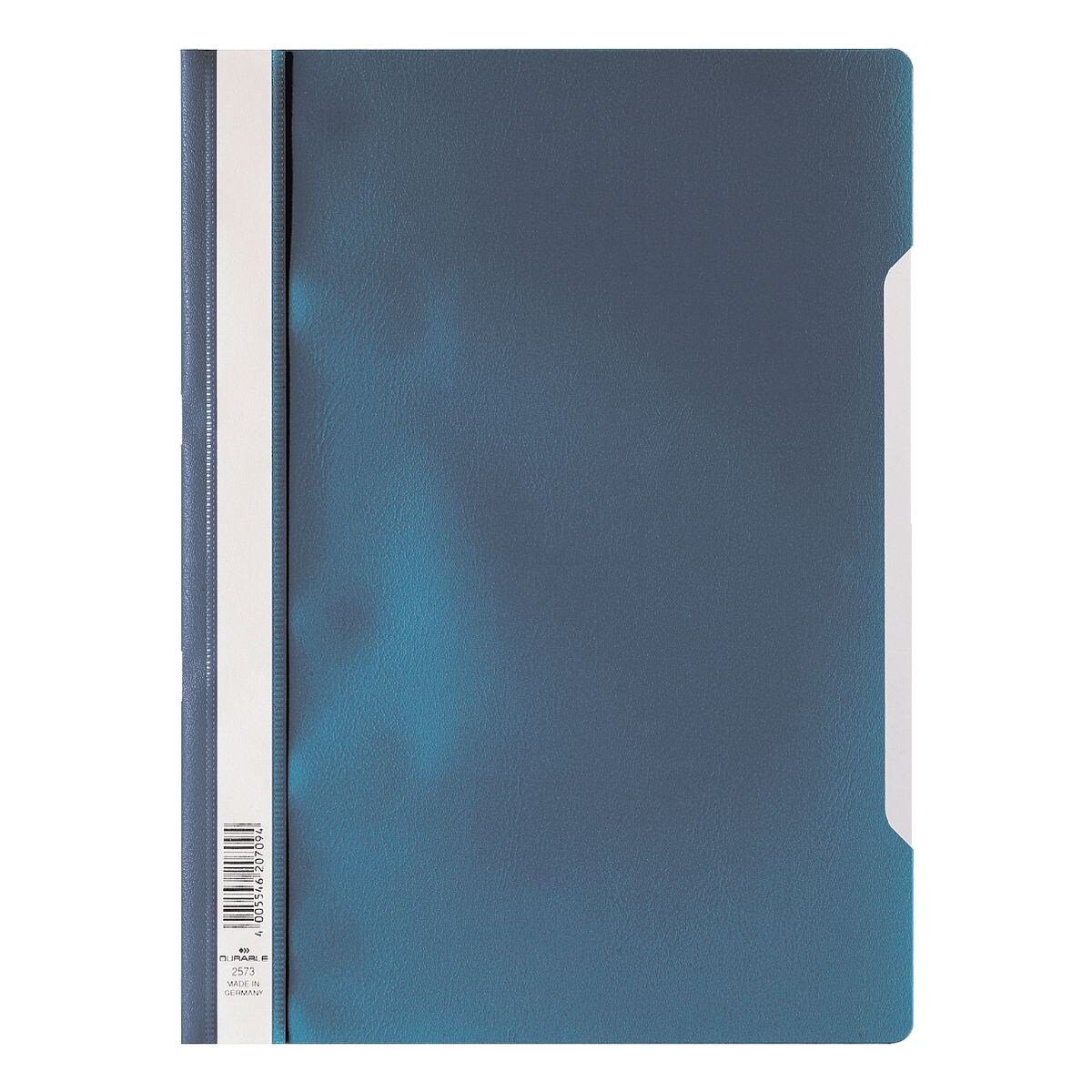 DURABLE Schnellhefter, DIN A4, aus PP-Folie, dunkelblau
