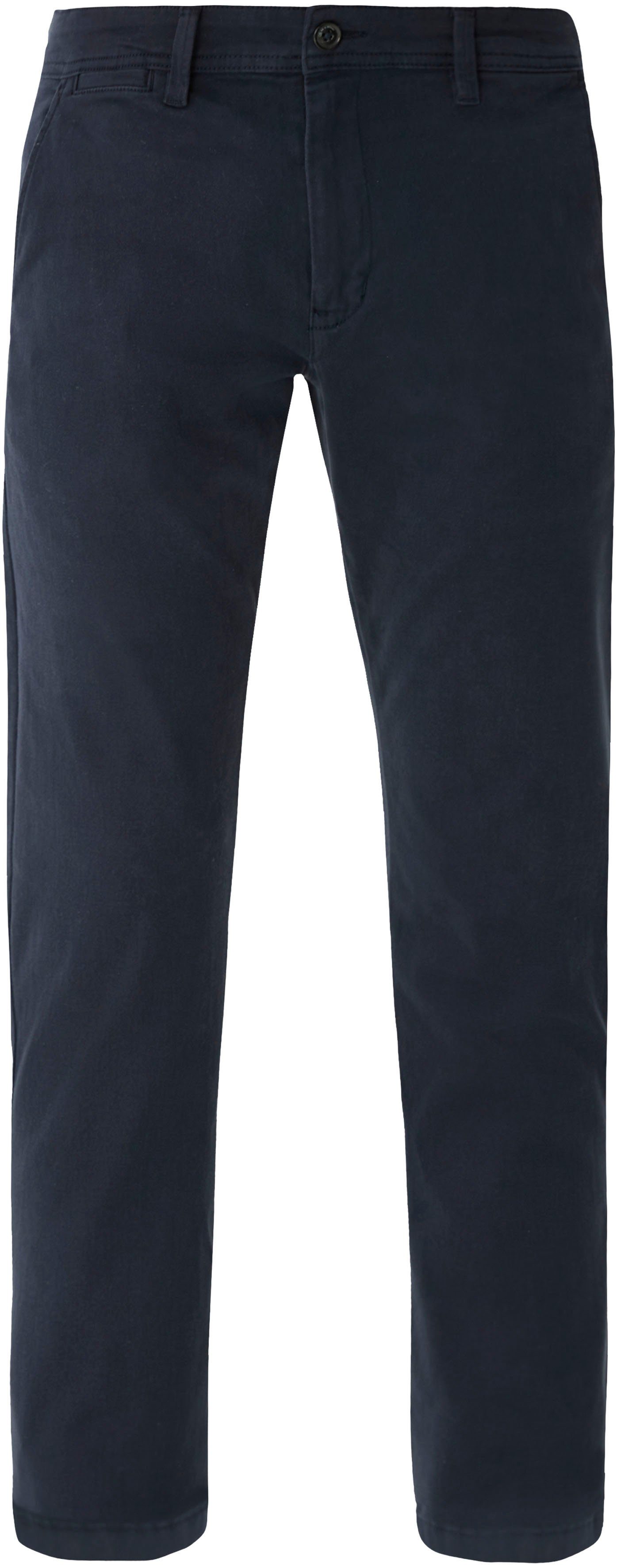 blue Casual-Look Chinohose QS im