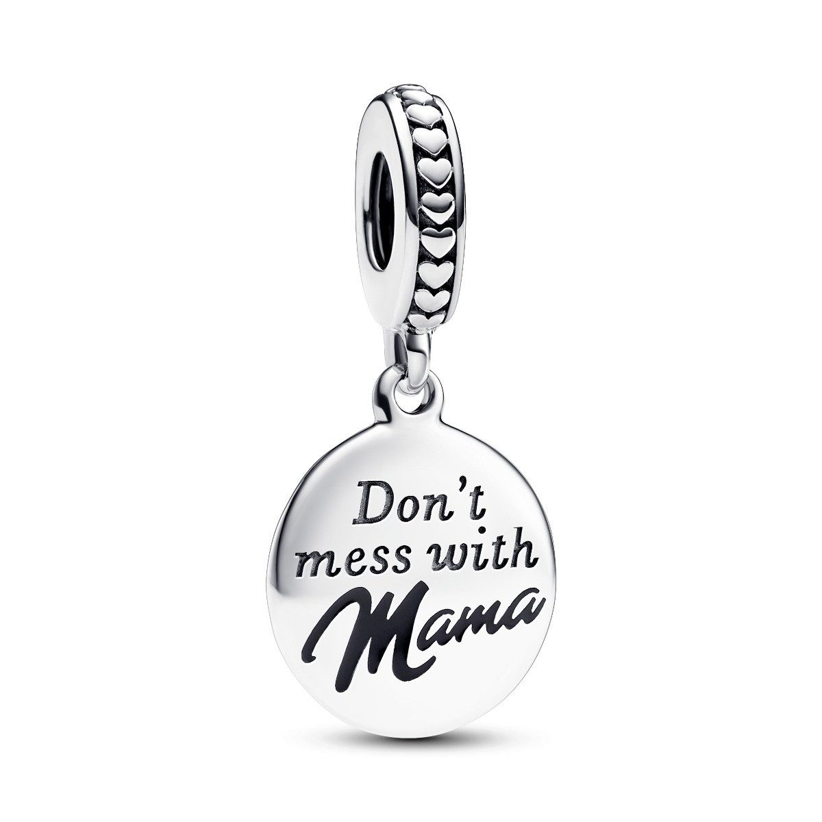 Charm-Einhänger Charm Damen Mama Gravierbar Sterling-Silber Emaille 793204C01