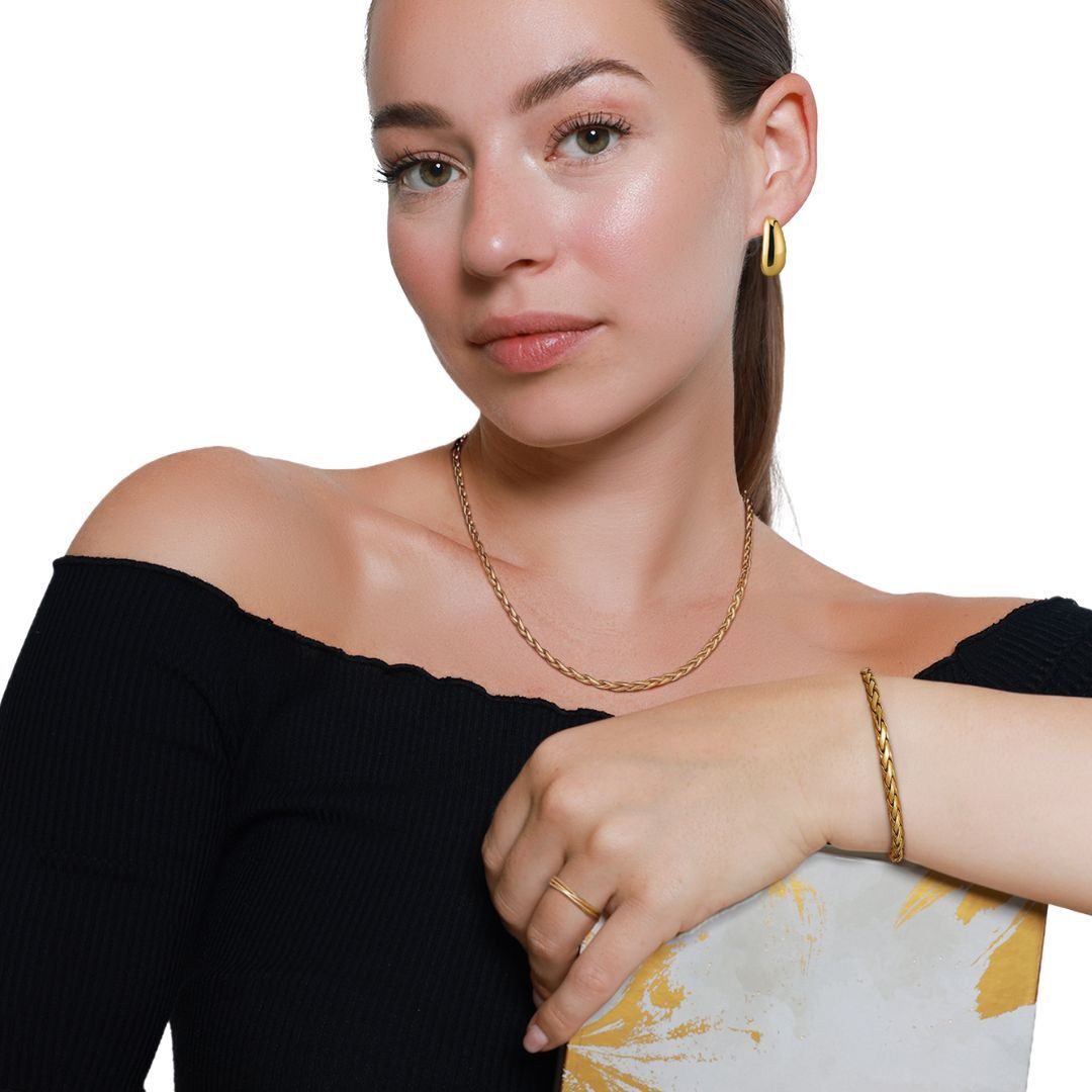 Heideman Schmuck-Adventskalender Heideman Schmuck Geschenkbox – Basic (25-tlg), Schmuckset mehrteilig Schmuck für Frauen - 4 Schmuckstücke