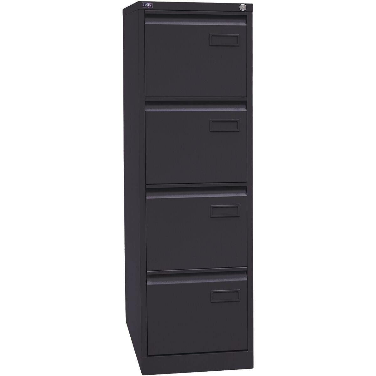 Bisley Light Hängeregisterschrank Light aus Stahl, ohne Sockel, A4