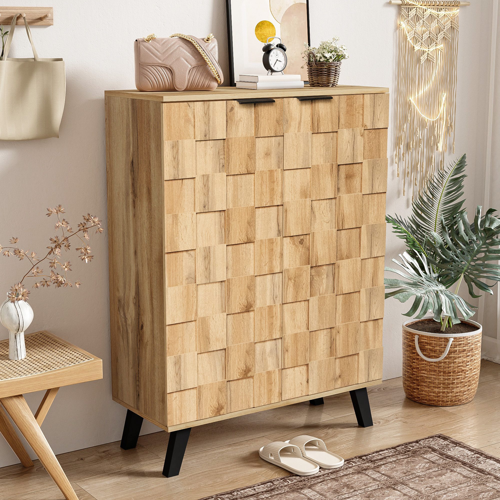 HAUSS SPOLE Schuhschrank 80,5x35x109,5cm mit 5 günstig online kaufen