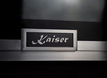 Kaiser Küchengeräte Pyrolyse Backofen EH 6337, mit 1-fach-Teleskopauszug, Einbau Backofen, Bratautomatik,massives Metall, 79L