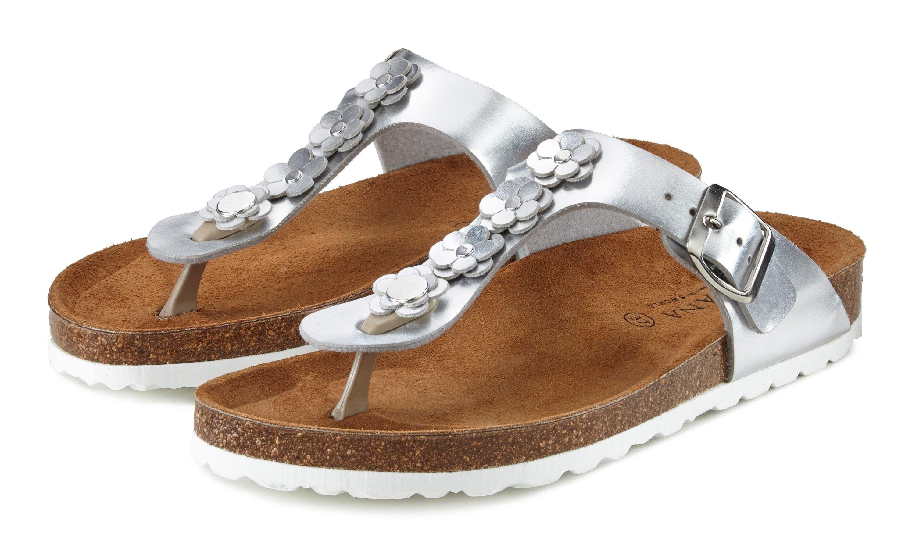 LASCANA Sandale, Pantolette, offener Schuh, Sommerschuh, günstig online kaufen