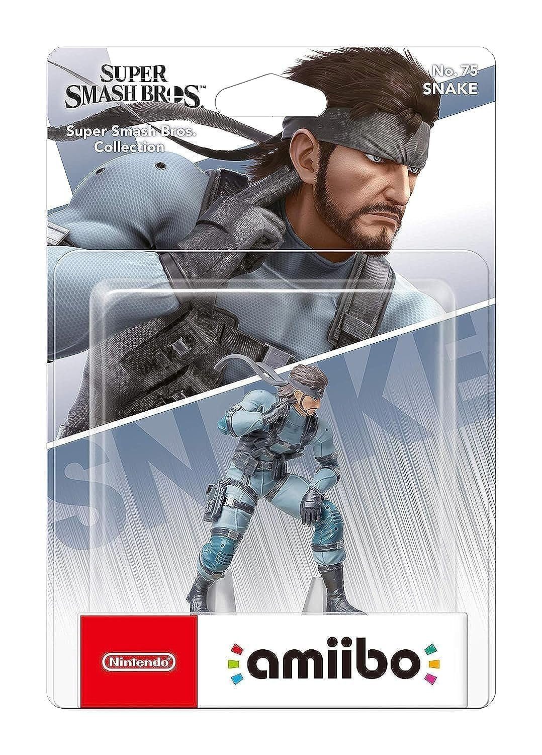Nintendo amiibo Snake (Metal Gear Solid) No. 75 Super Smash Bros Collection Switch-Controller (1 St., Digitale Inhalte)