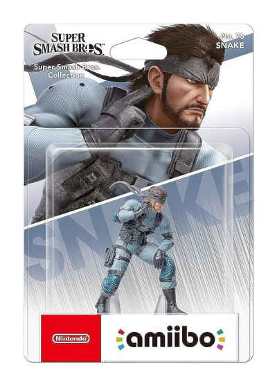 Nintendo amiibo Snake (Metal Gear Solid) No. 75 Super Smash Bros Collection Switch-Controller (1 St., Digitale Inhalte)