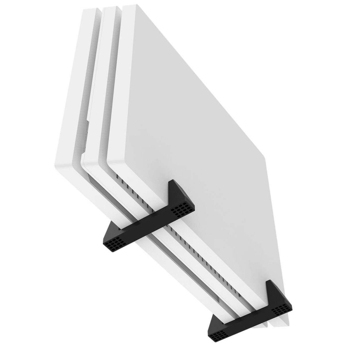 Capcy Konsolen-Standfuß Vertical Stand Ständer für Sony PS4 Pro Konsole, (Set, 2x Ständer, Vertikal Halterung Standfuß Halter Dock Kühlung für PlayStation 4 Pro – Bild 4 von 5