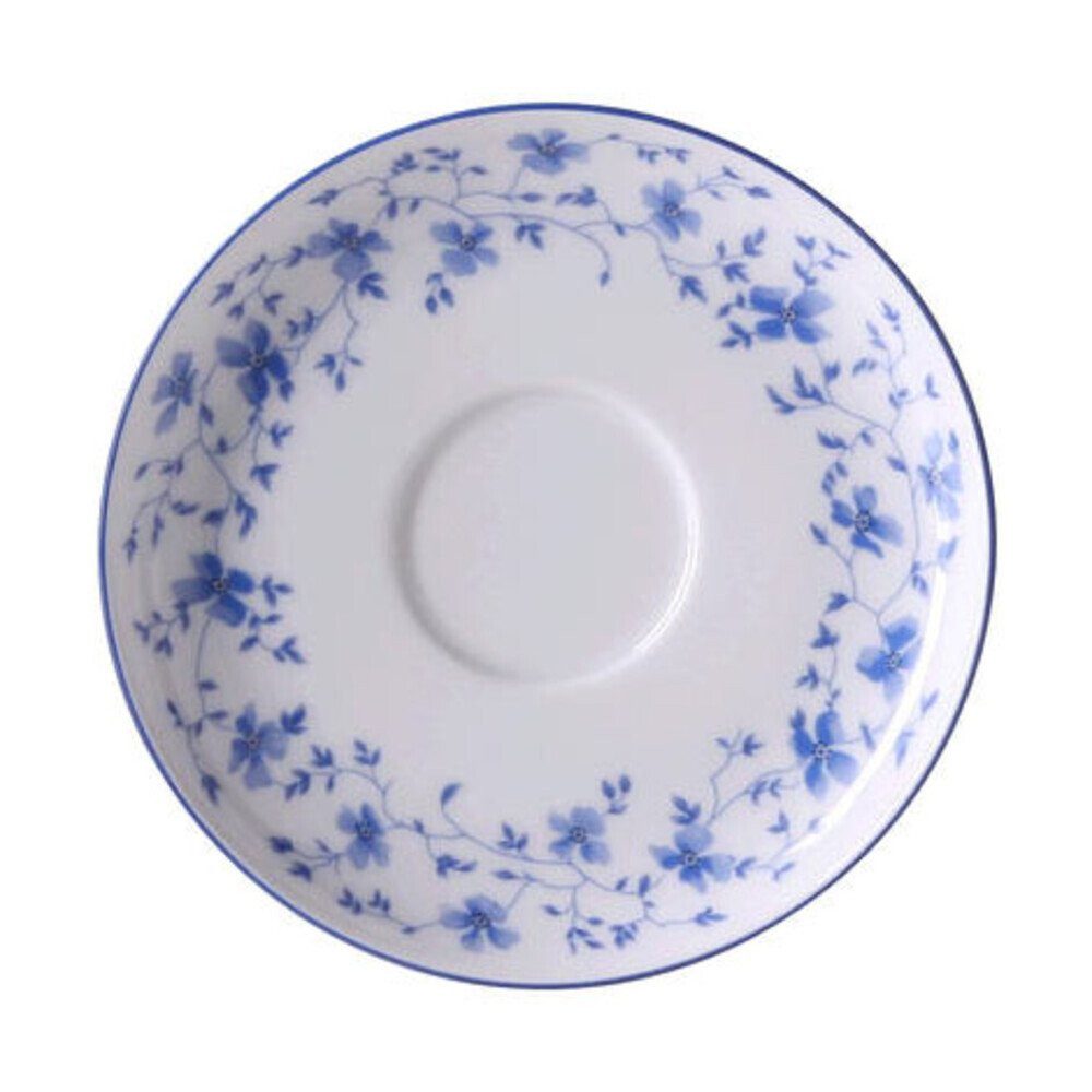 ARZBERG Untertasse Kaffee-Untertasse 14 cm Form 1382 Blaublüten, (1 St), Kaffee-Untertasse, Ø13,7cm, Porzellan, blau