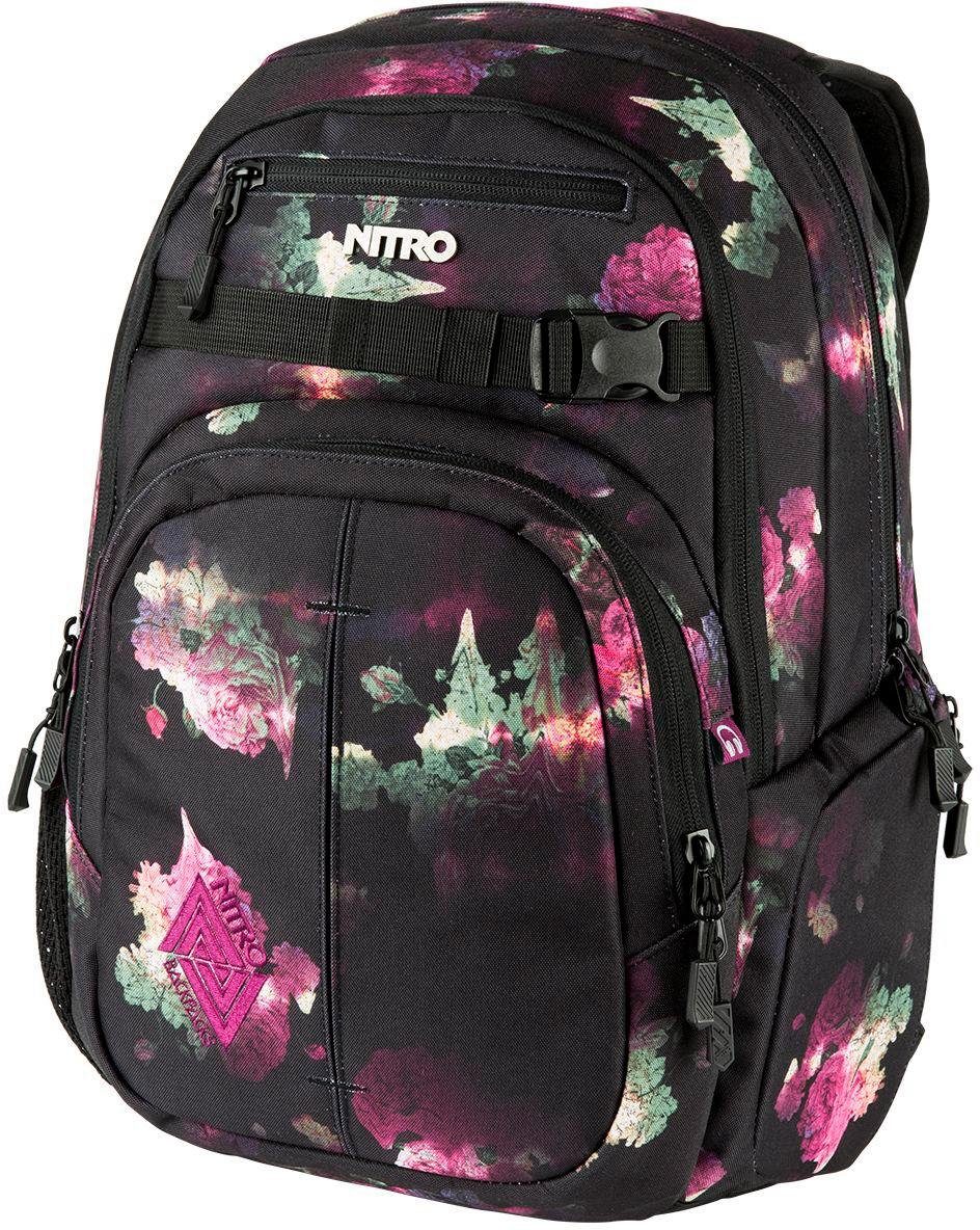 NITRO Schulrucksack Chase, Alltagsrucksack, Rucksack für Freizeit, Schule, Arbeit und Reise