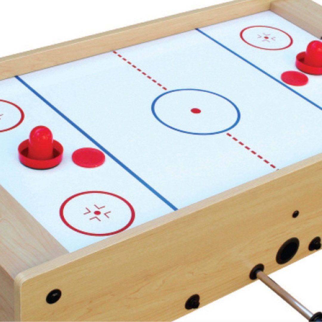 Garlando Mini-Tischkicker / Airhockey, "Big Fun 2 in 1"