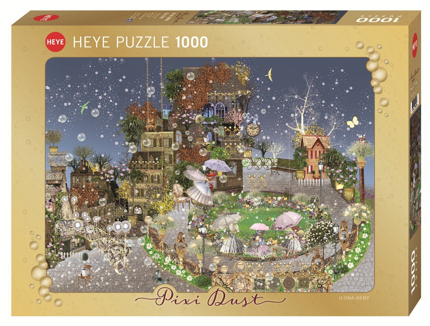 HEYE Puzzle HEYE 29919 Ilona Reny Fairy Park 1000 Teile Puzzle, 1000 Puzzleteile, Made in Europe