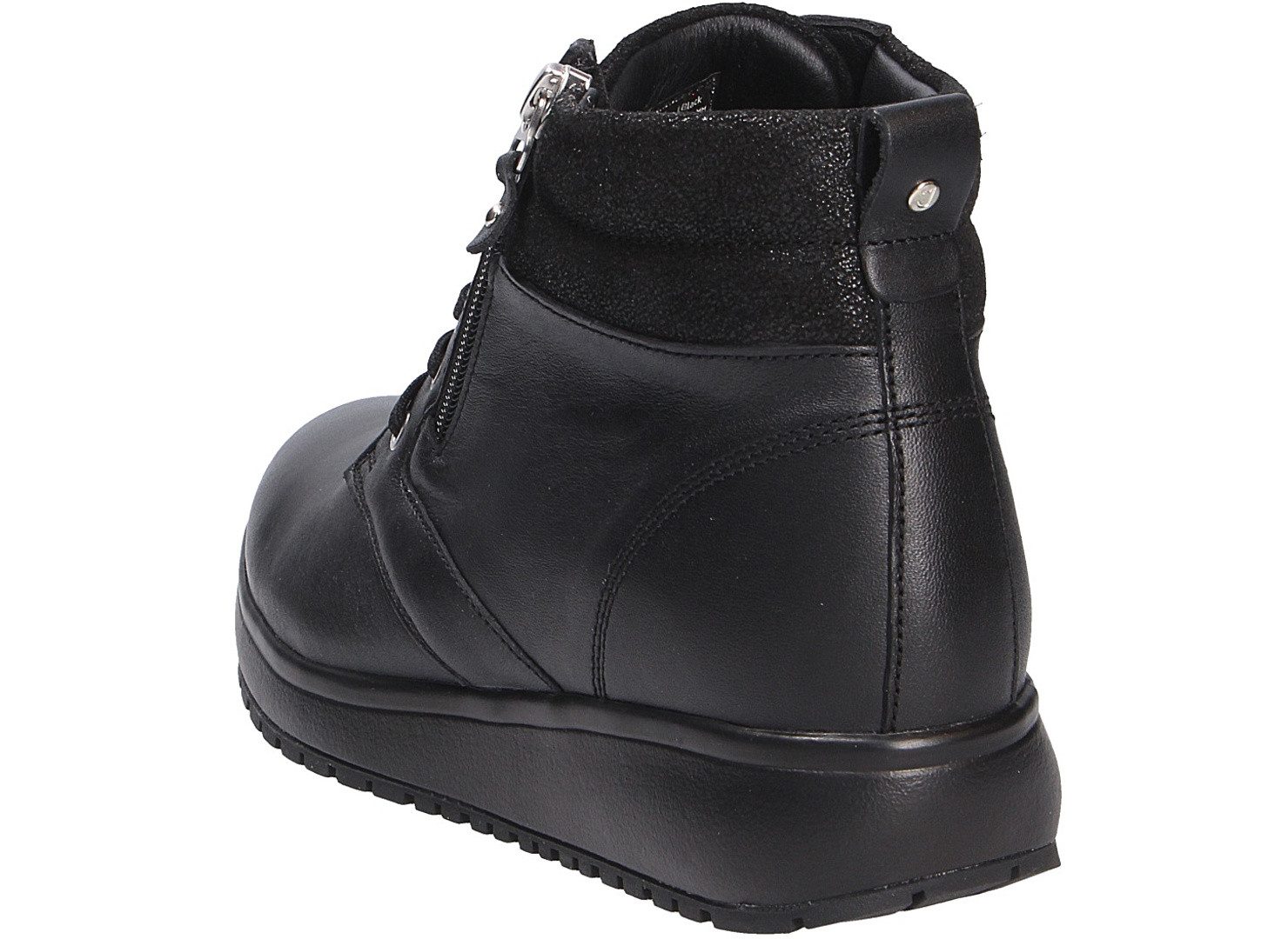 Joya Joya Damen Stiefelette WILMA II BLACK schwarz Schnürstiefelette