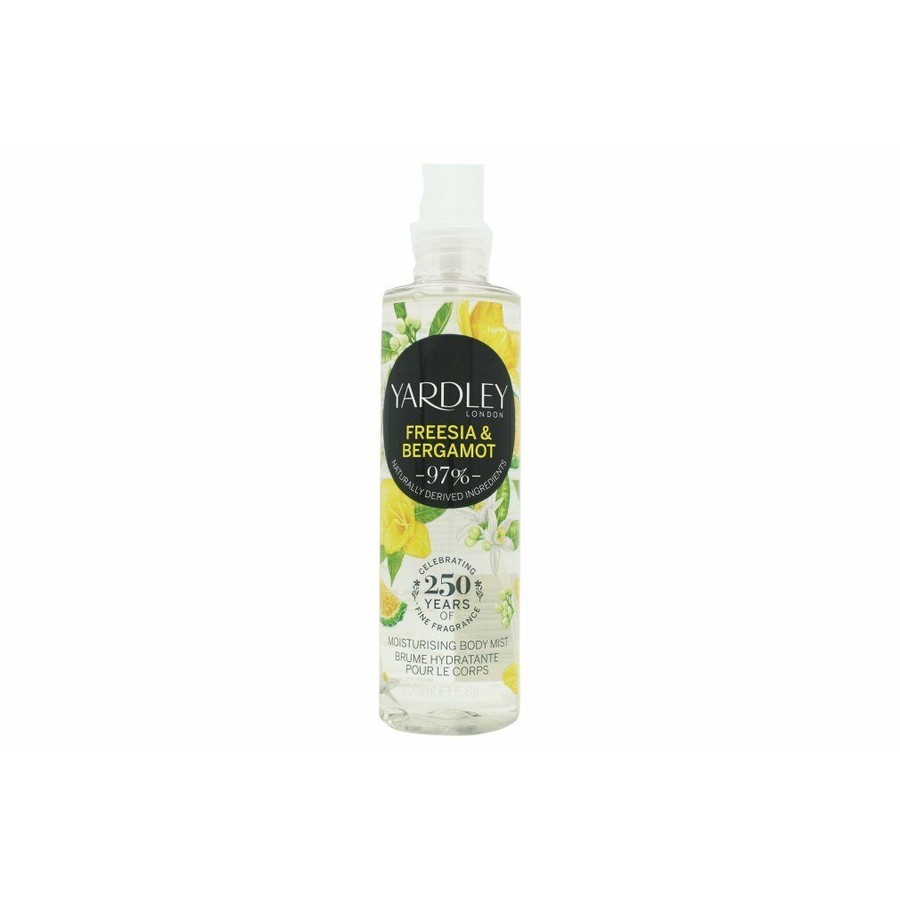 Yardley Deo-Roller Yardley Freesia and Bergamot Körperspray 200ml