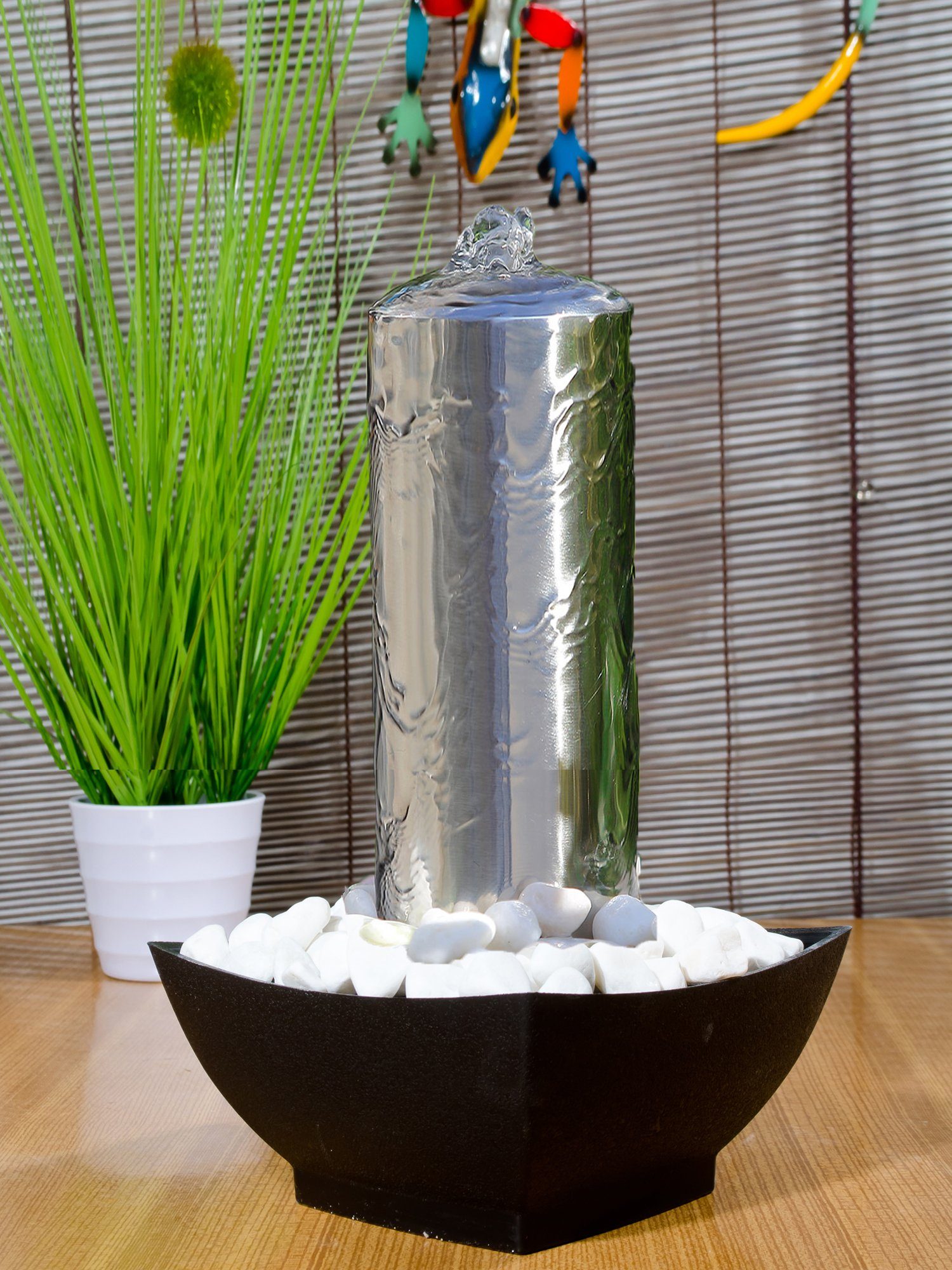 Köhko Zimmerbrunnen Köhko Zimmerbrunnen "Walzer" Tischbrunnen Luftbefeuchte günstig online kaufen