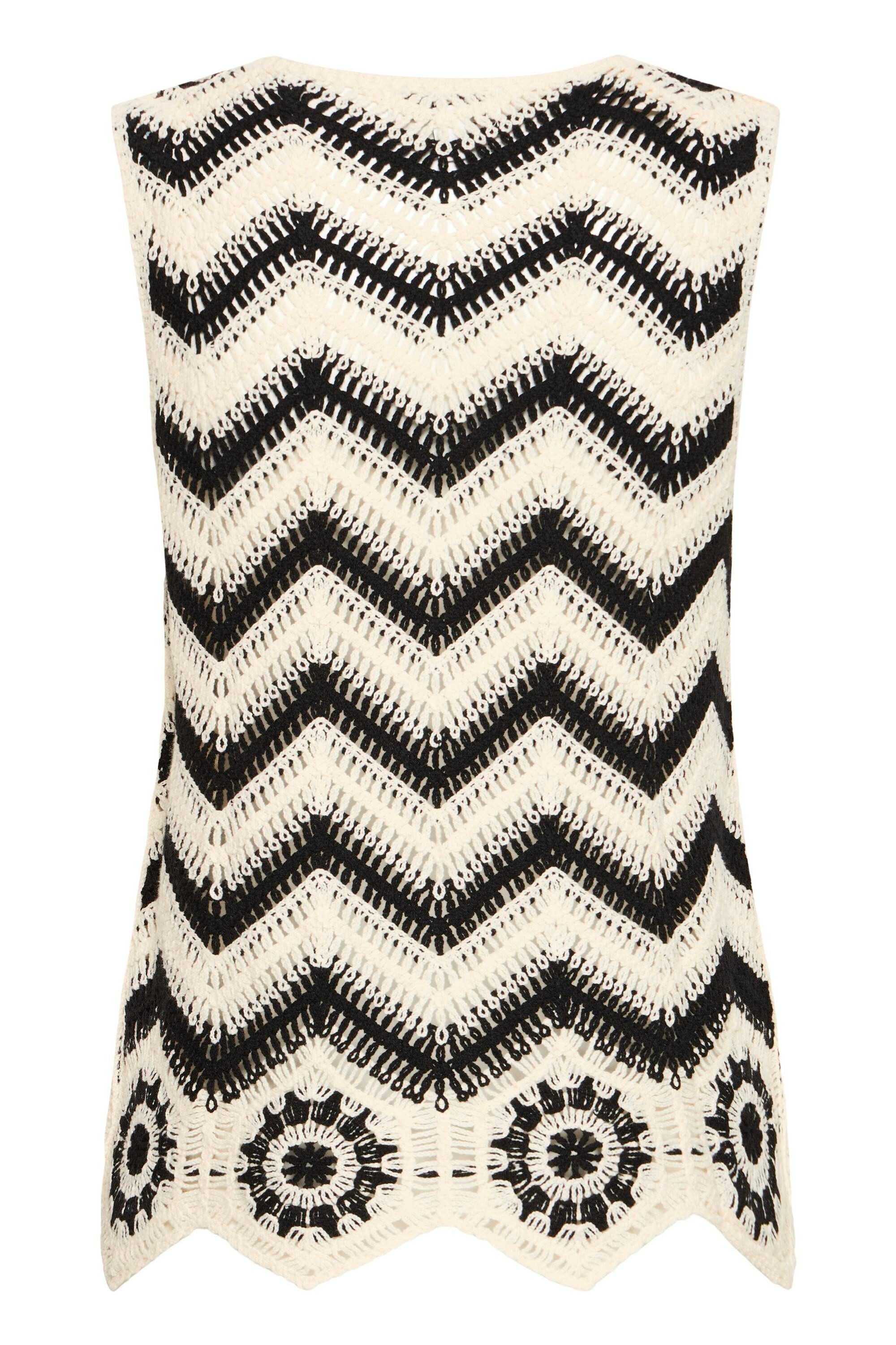 b.young Strickpullover Ärmellose BYOESRA