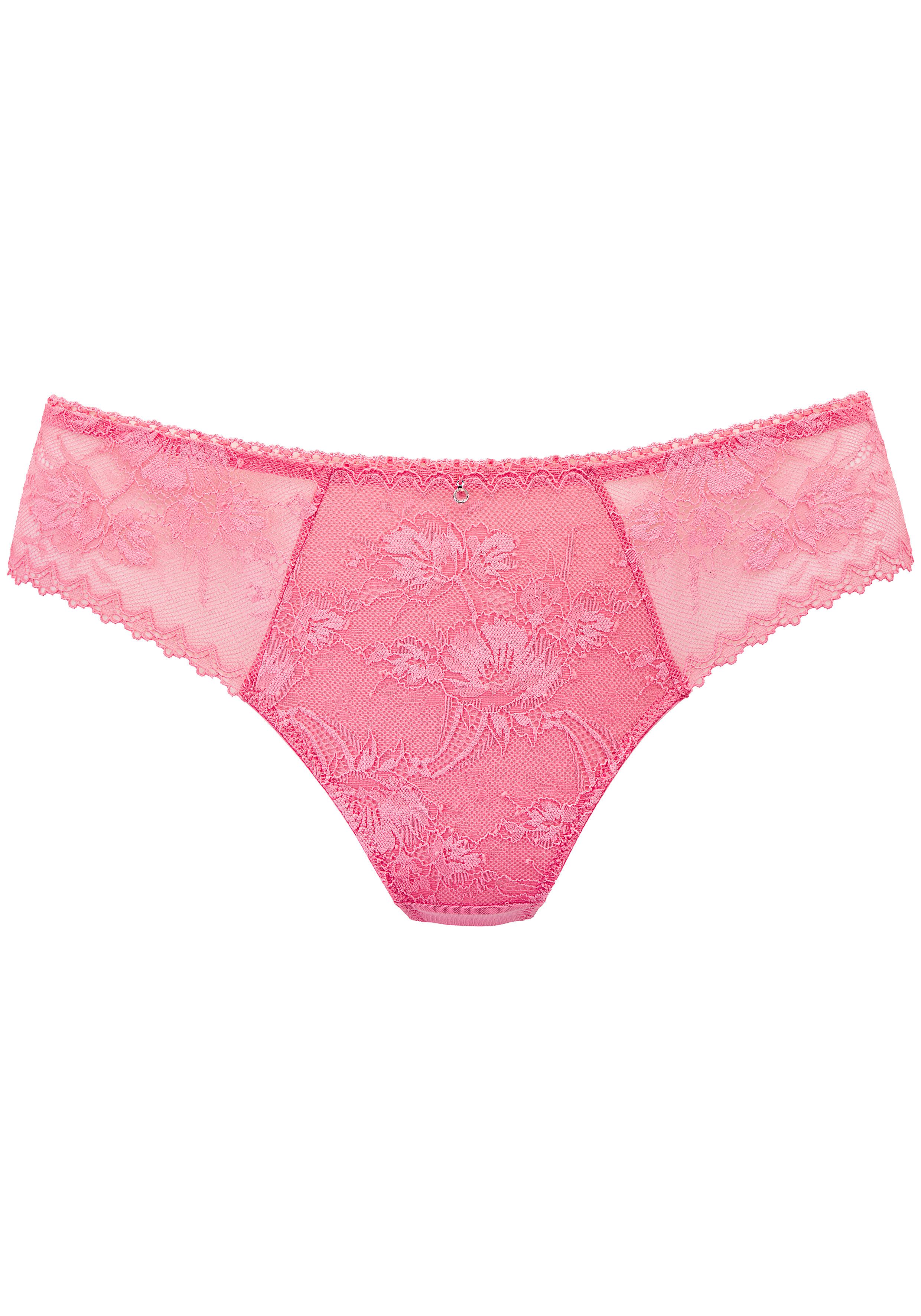 LASCANA String rundherum aus floraler, dezent transparenter Spitze