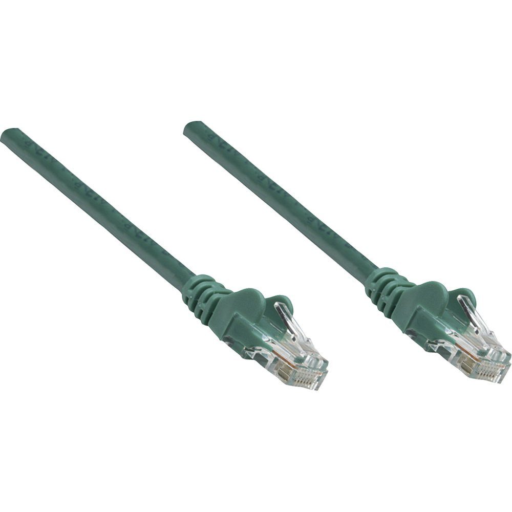 Intellinet Intellinet 739887 RJ45 Patchkabel CAT 6 S/FTP 1.50 m Grün Folienschirm Netzkabel, (150.00 cm)
