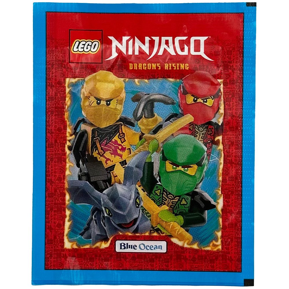 Blue Ocean Sammelkarte Lego Ninjago - Dragons Rising (2025) - Sammelsticker - 1 Tüte
