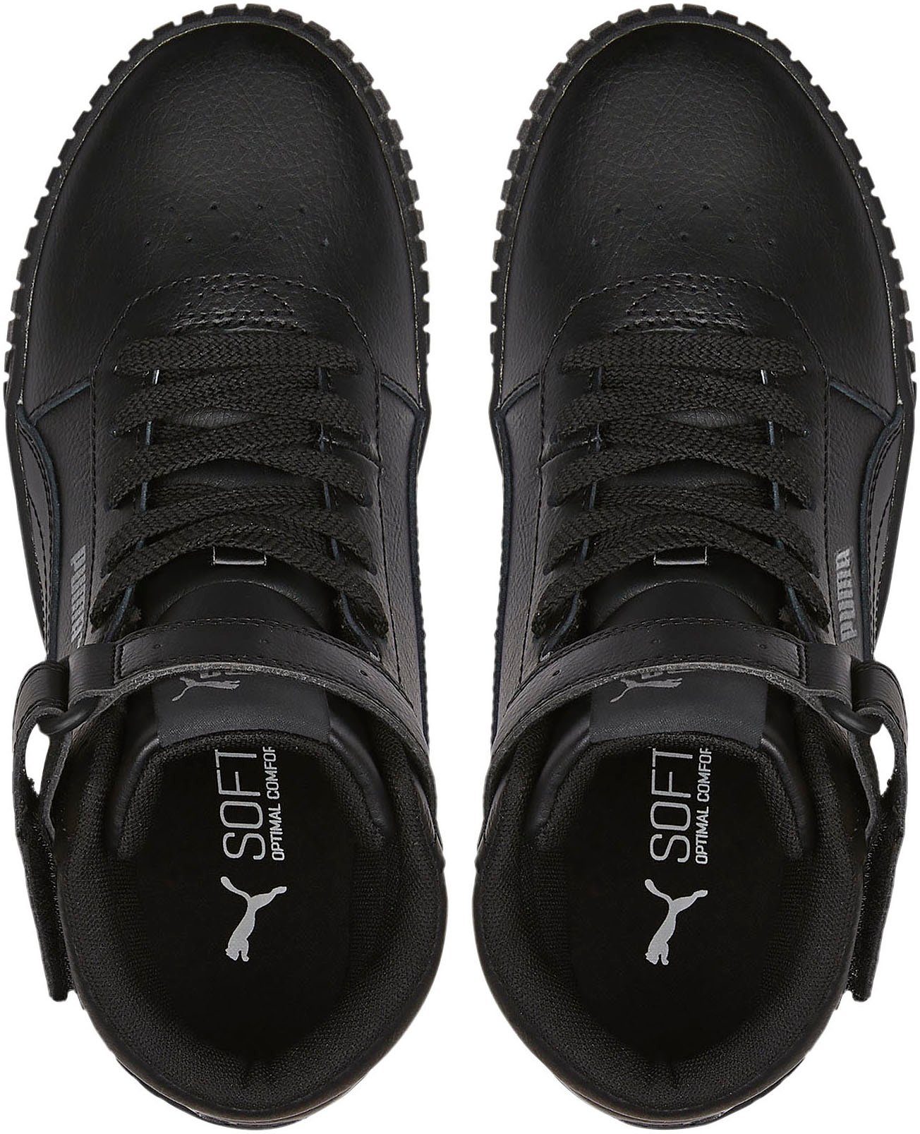 Black-Puma Sneaker MID Shadow CARINA Puma 2.0 Black-Dark JR PUMA