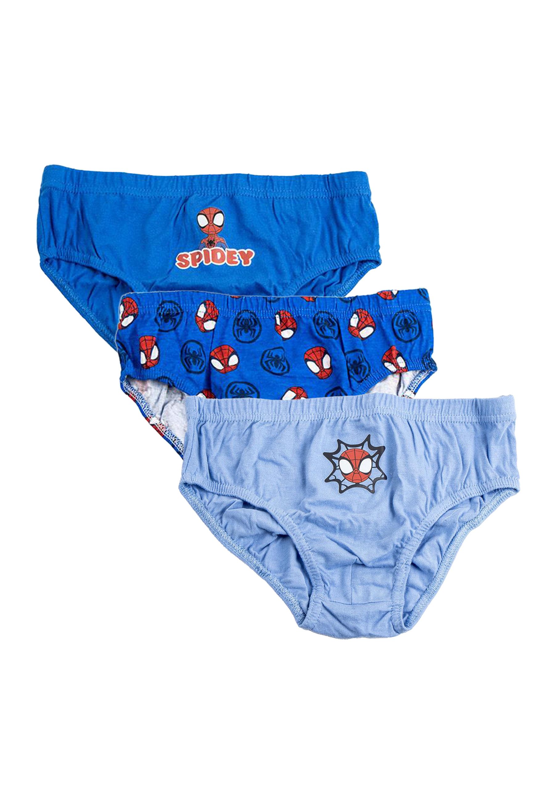 Disney Slip Unterwäsche-Set für Jungen, 3-teilig, Spidey (Set)