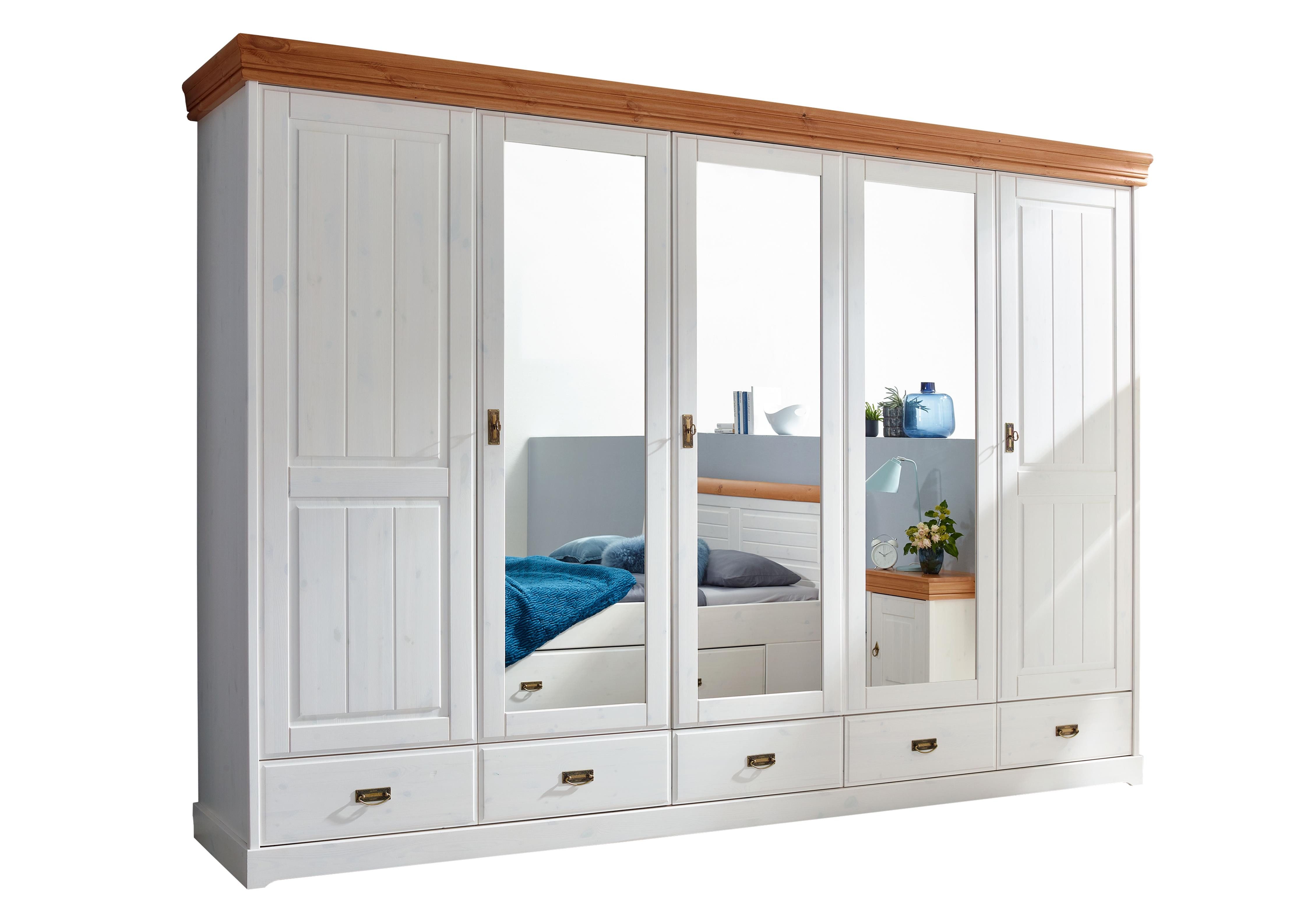 Lebenswert Kleiderschrank SZ-0132 315 x 217 x 62 cm (B/H/T)