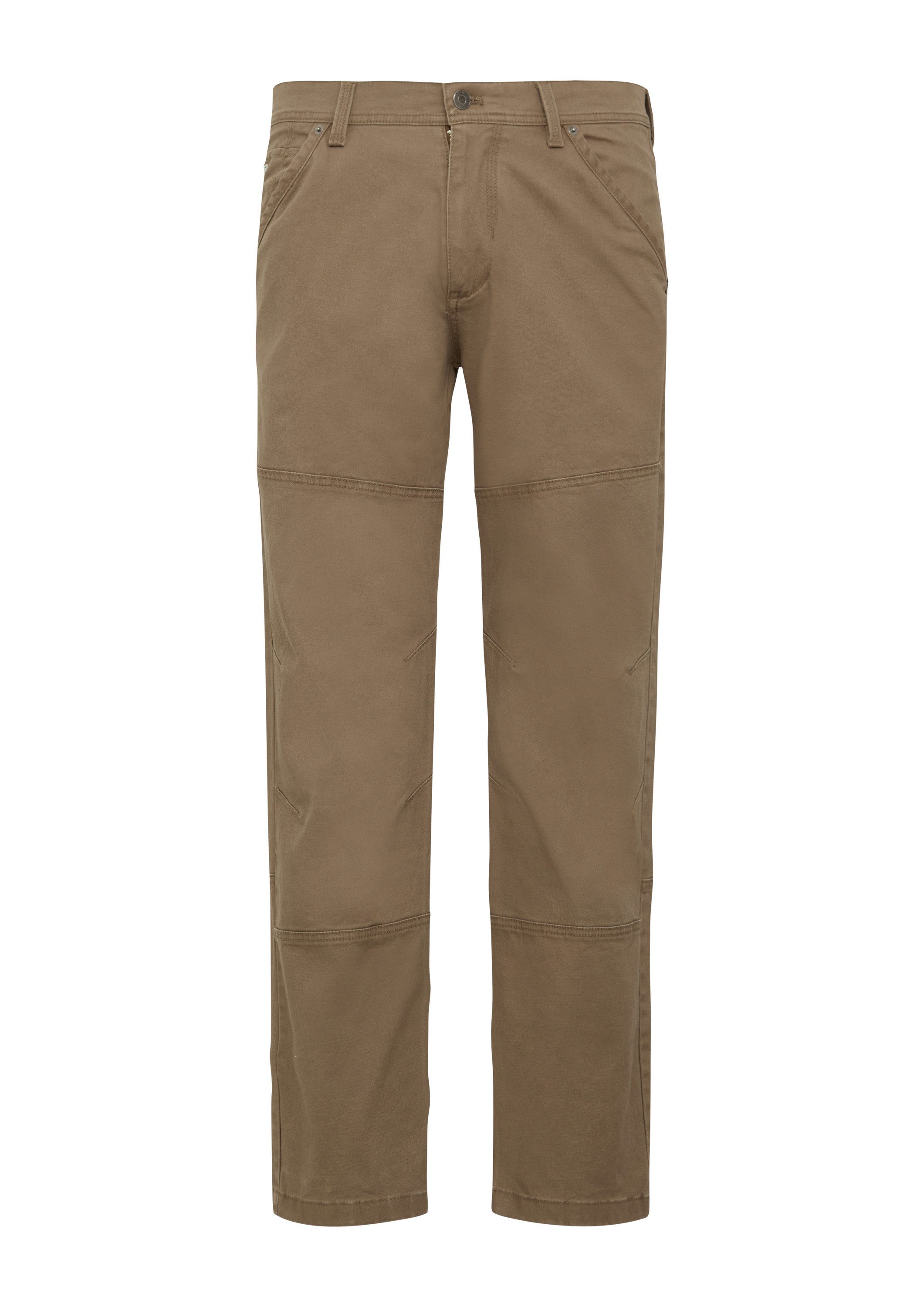 s.Oliver Chinos Hose MAURO Chinohose aus Canvas mit Naht-Details