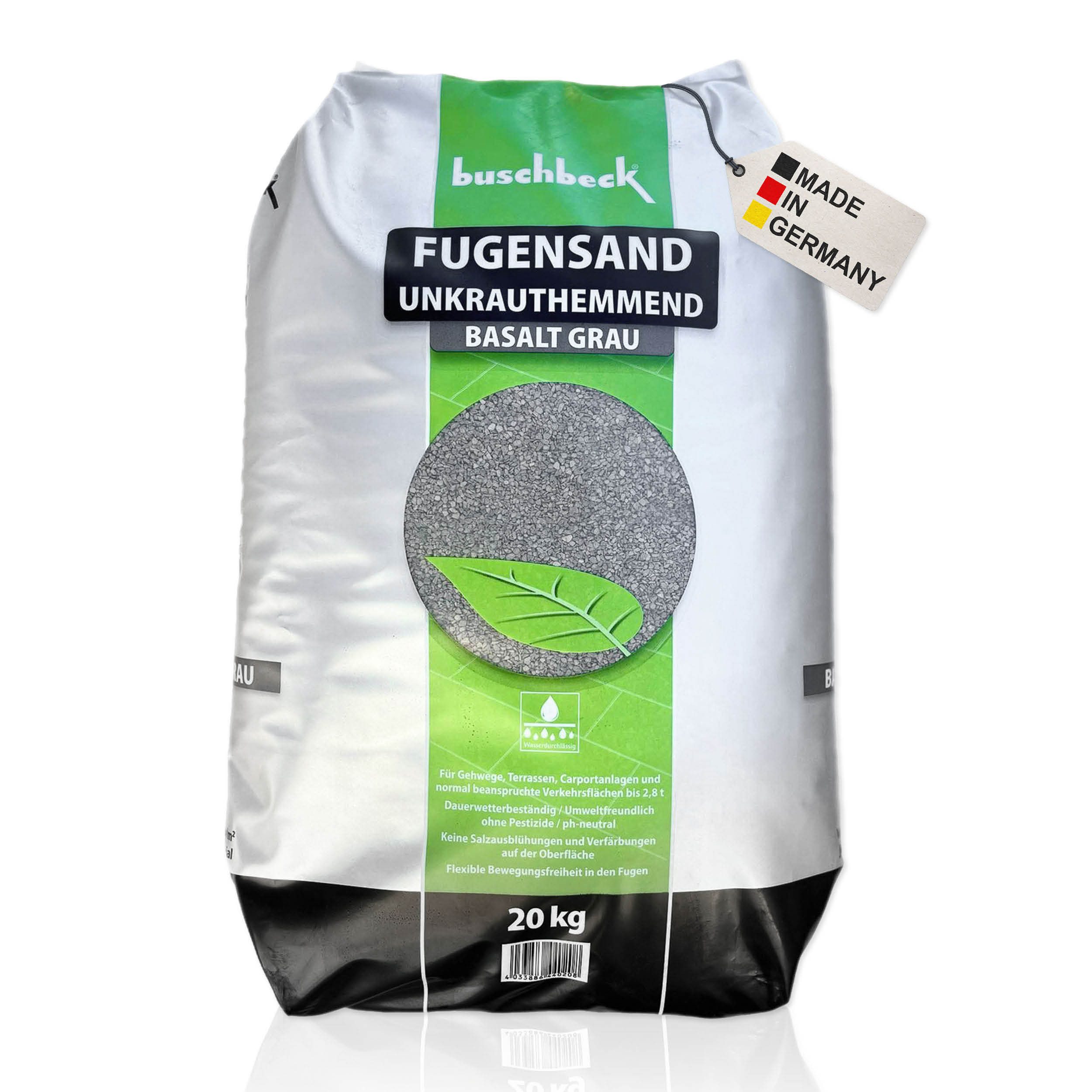 Rohrschneider Fugensand Fugensand, unkrauthemmender Sand, Pflasterfuge