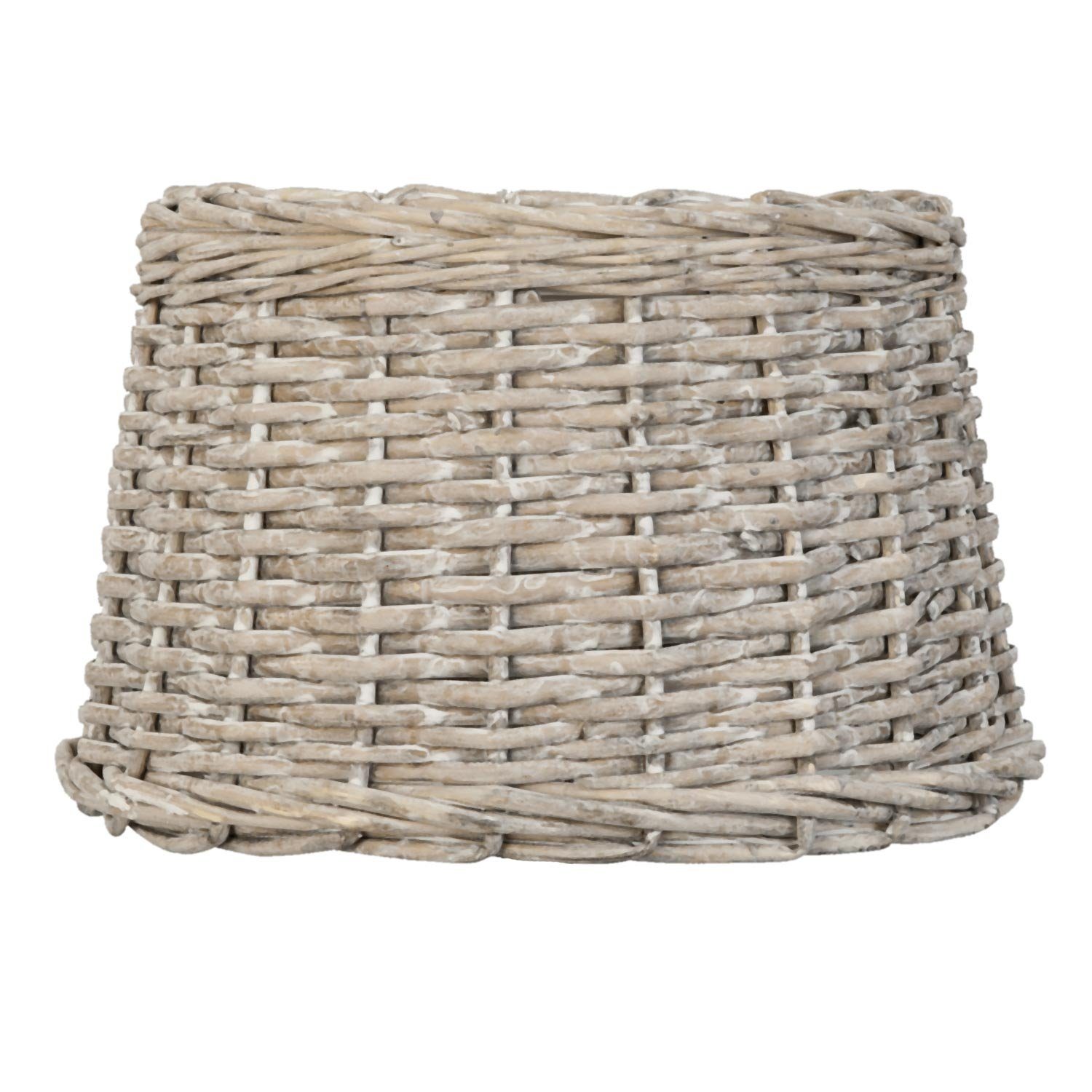 Lampenschirm Clayre & Eef Hängelampenschirm Rattan Maritim Natur 30 x 19 cm, Hängelampenschirm