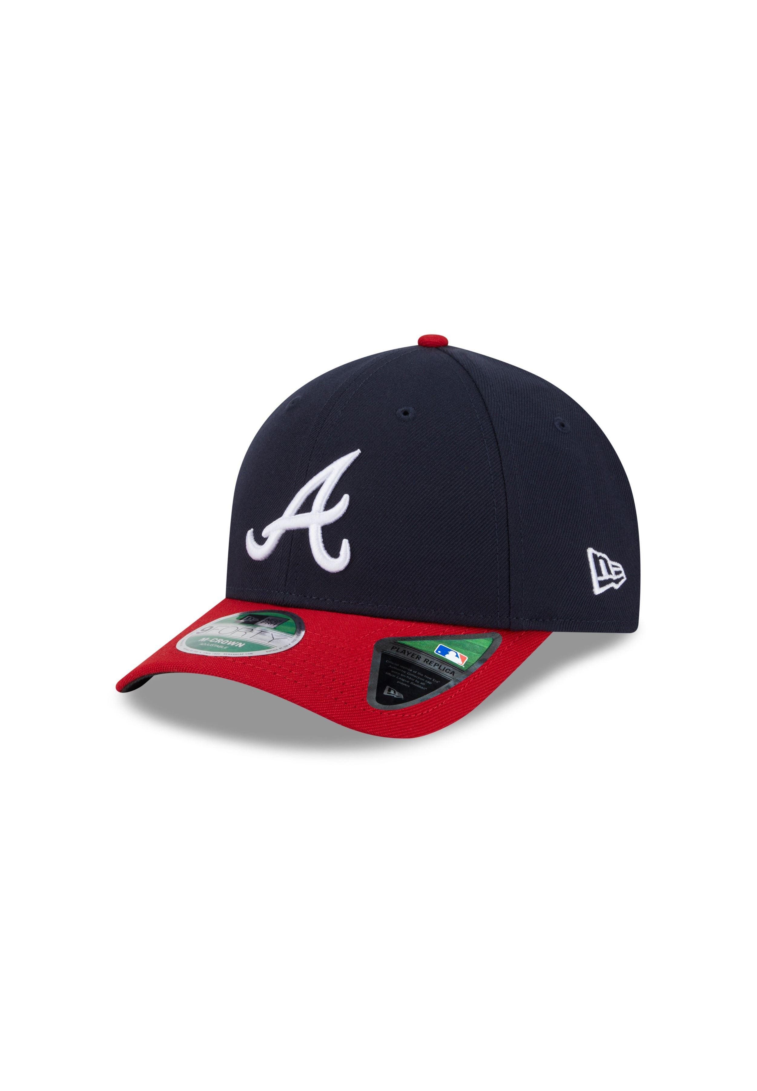 Baseball Cap Atlanta Braves New Era MLB Player Replica 9Forty M-Crown Cap Marinebla