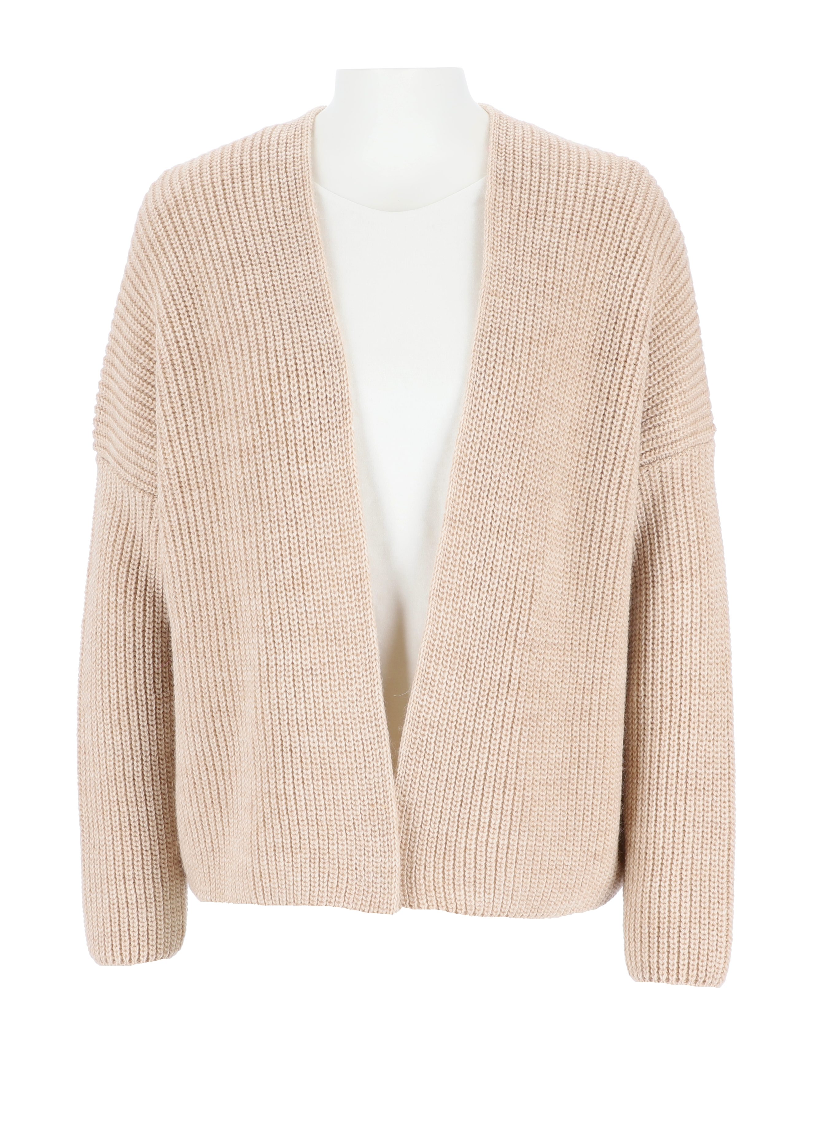 halsüberkopf Accessoires Strickjacke vorne offen aus günstig online kaufen