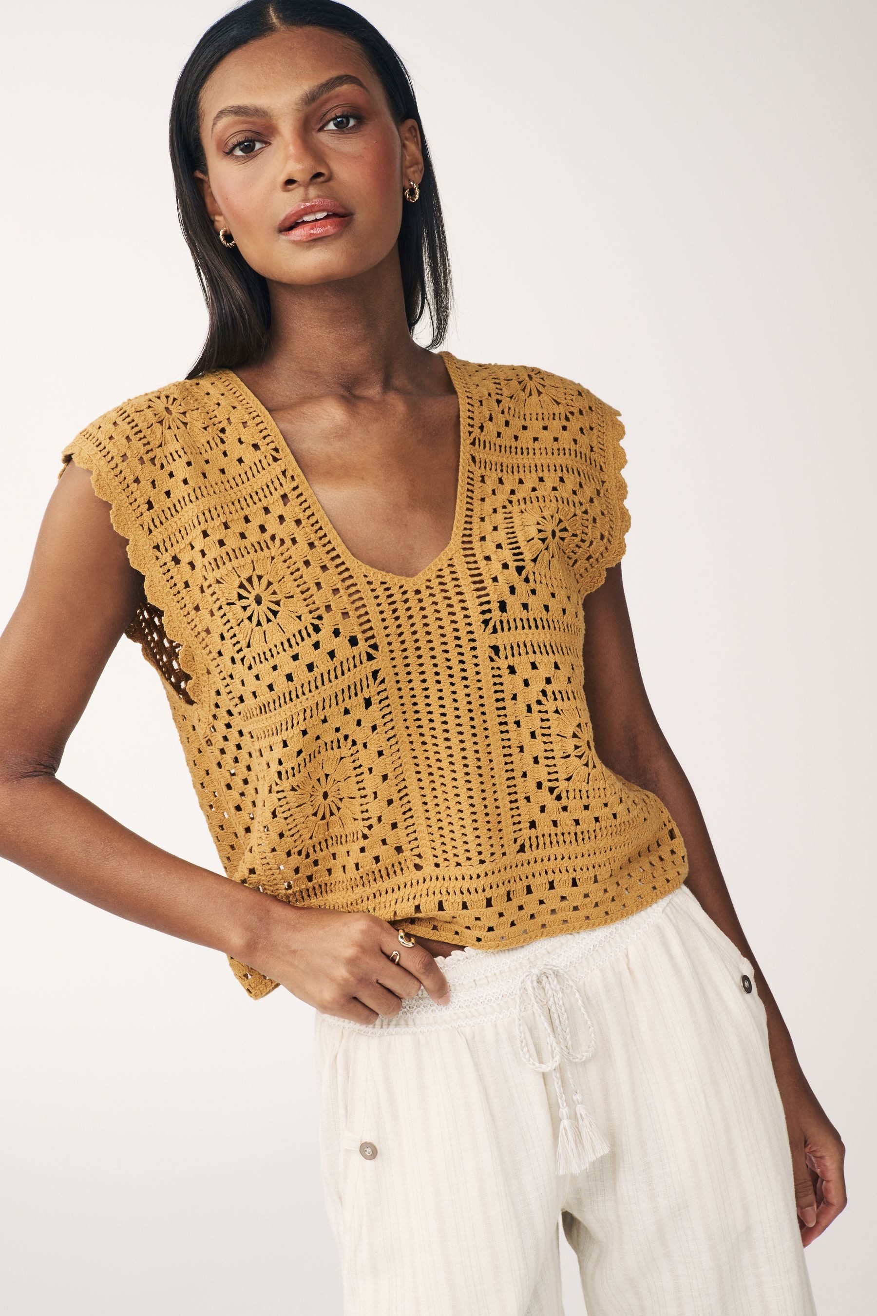 Stricktop Häkel-Tanktop