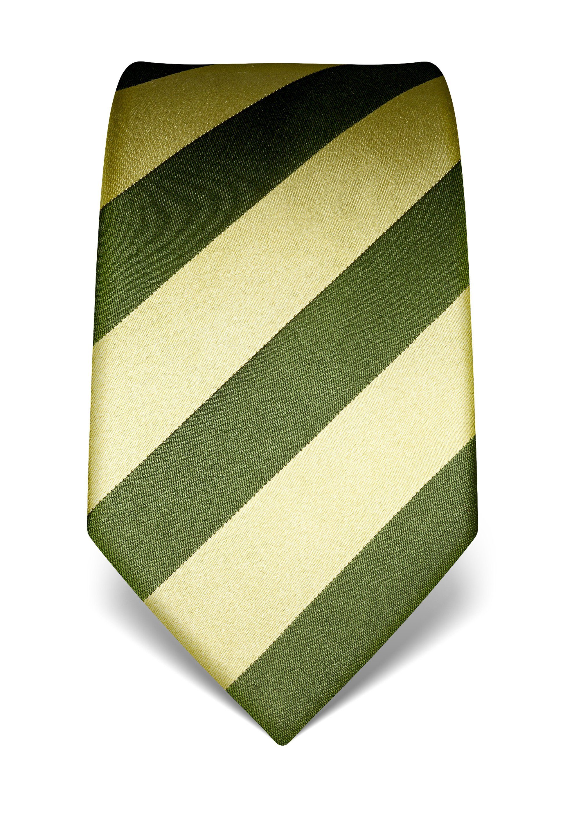 Vincenzo Boretti Krawatte gestreift grün
