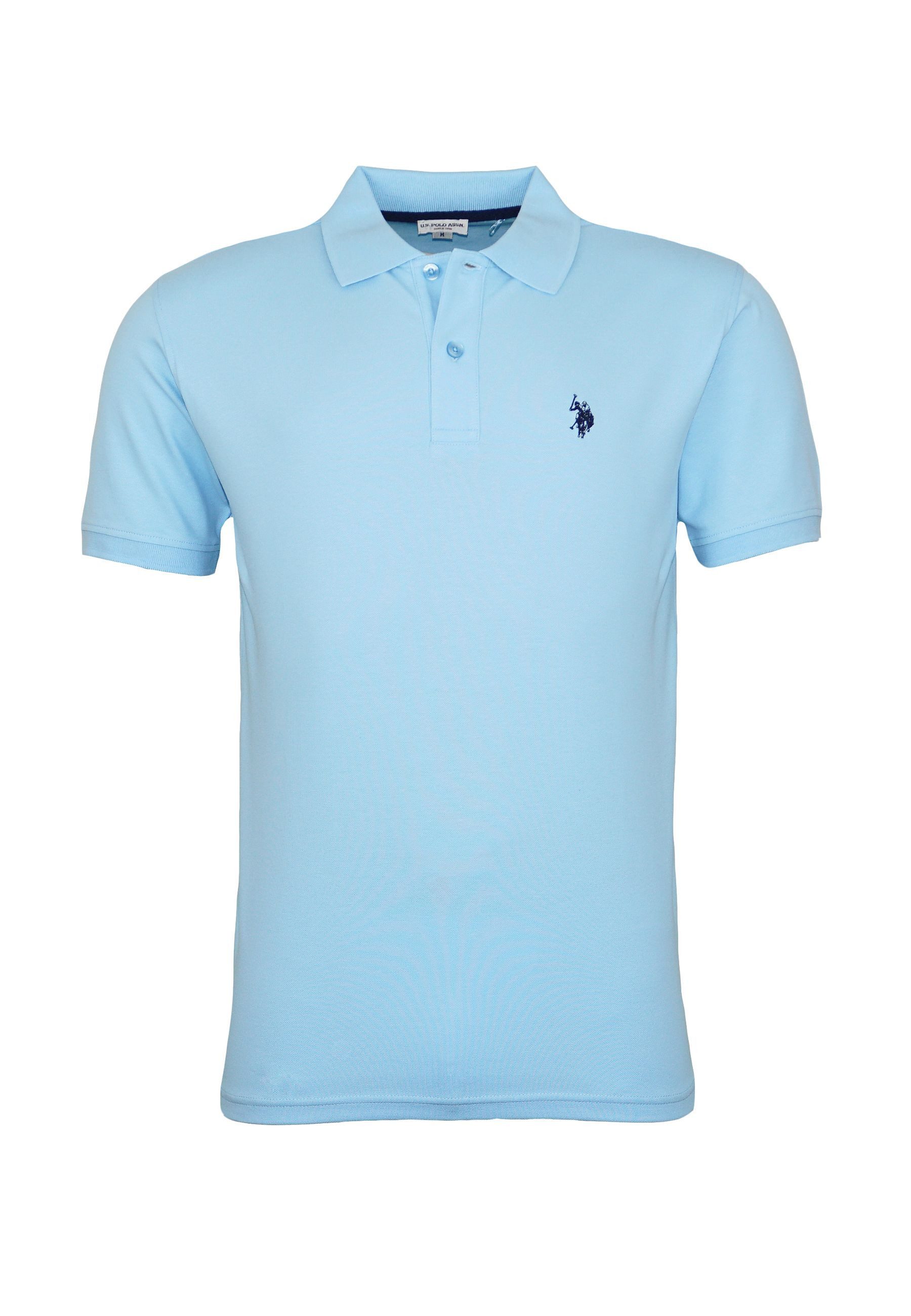 U.S. Polo Assn. Poloshirt Poloshirt Kurzarmshirt Polokragen (1-tlg., 1)