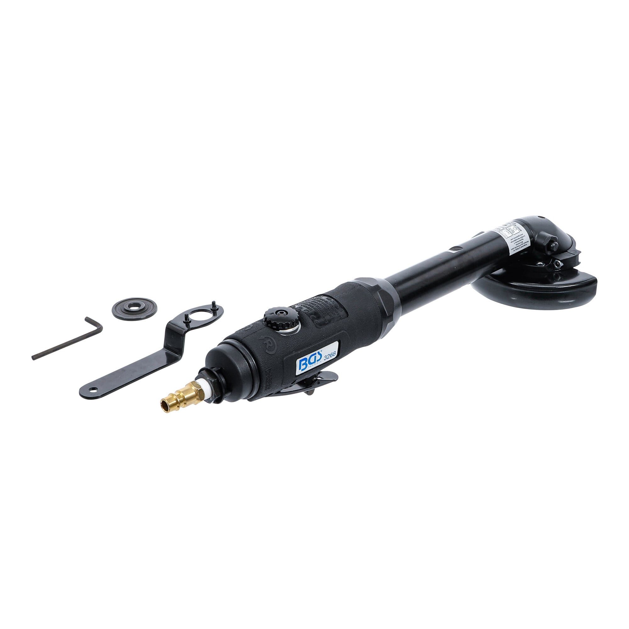BGS technic Spiralschneider BGS Druckluft-Trennschneider 3268, extra lang, flacher Kopf, 376 mm