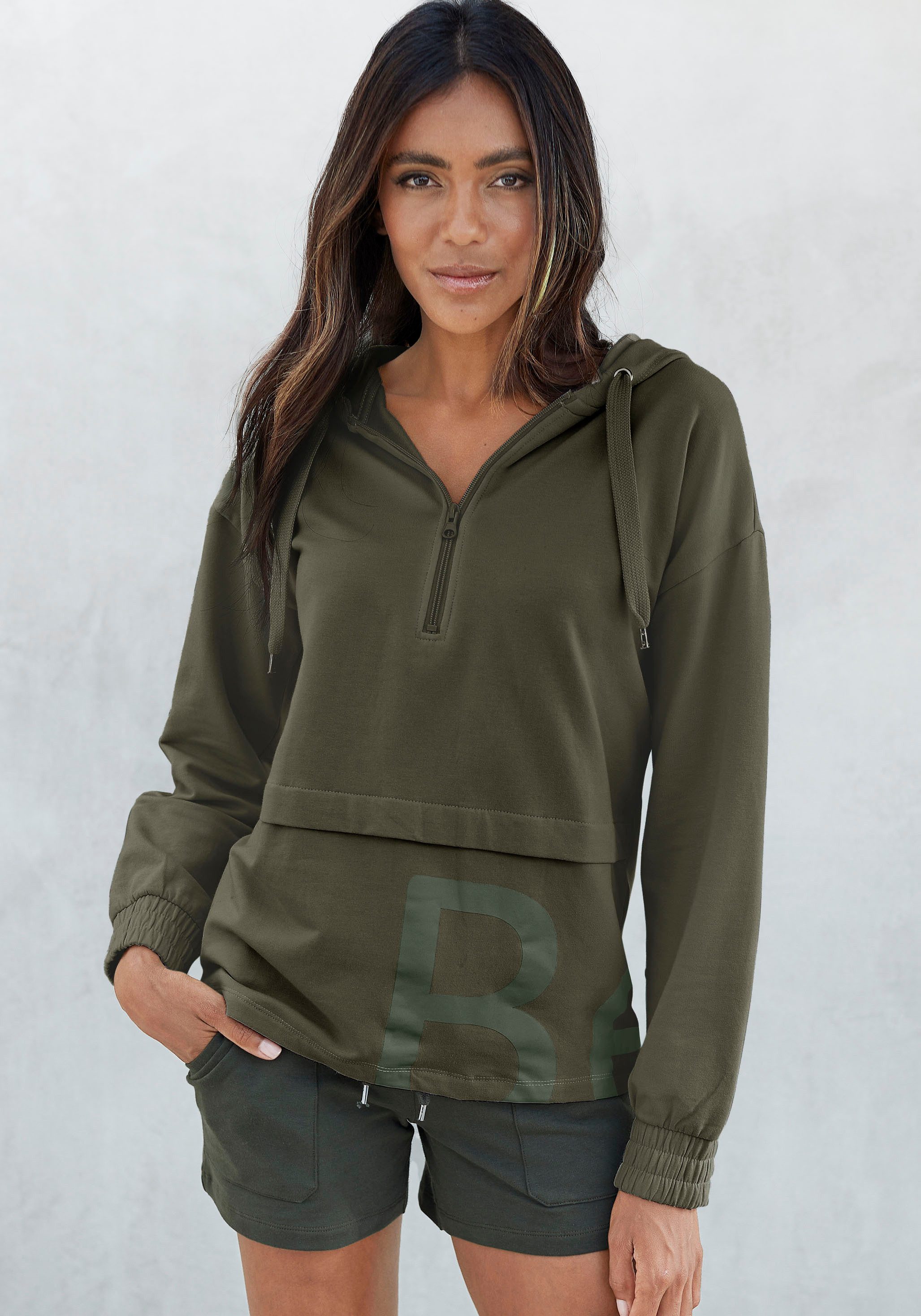 Bench. Loungewear Hoodie mit Reißverschluss, Loungewear, Loungeanzug