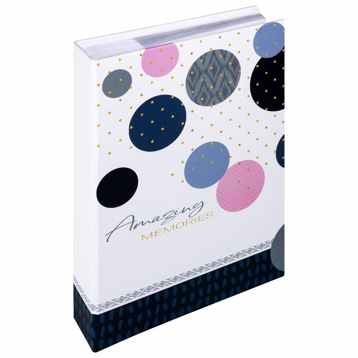 Walther Fotoalbum Memo ME-488-L Amazing Memories 10x15cm blau f. 300