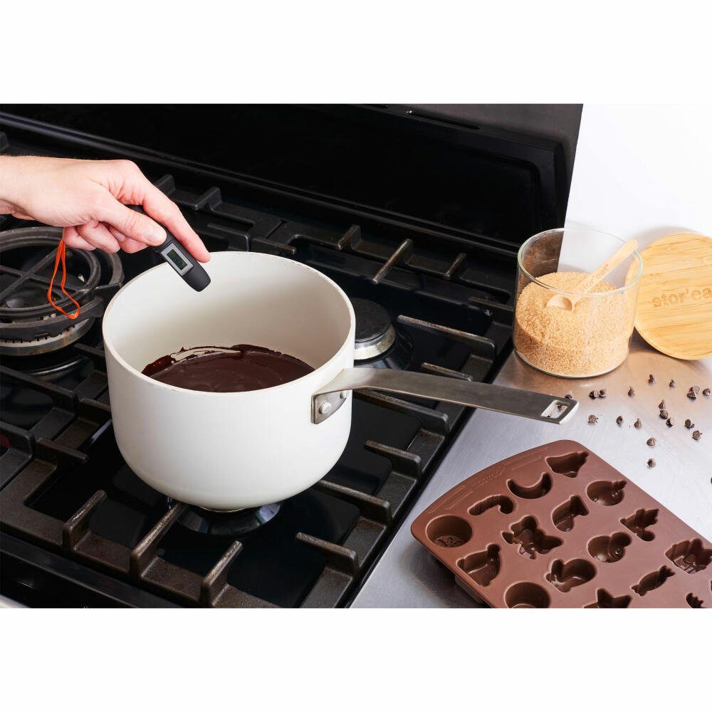 mastrad Kochthermometer Infrarot F73260, Mit Infrarotsensor