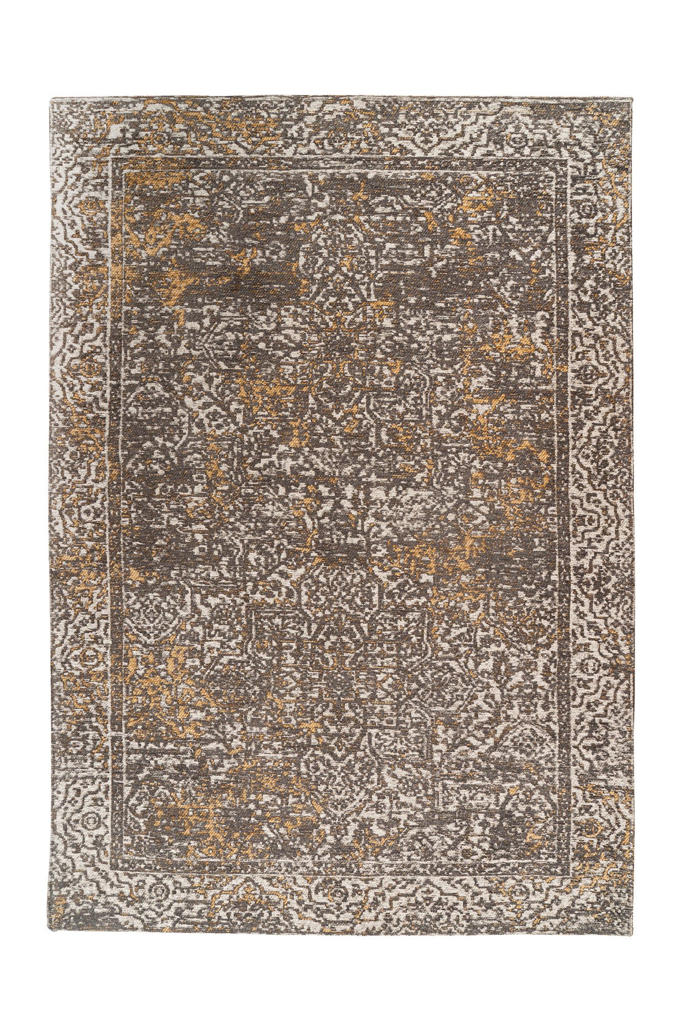 Kayoom Teppich Davis 225, rechteckig, Höhe: 12 mm, edles Design, pflegeleicht, neutrale Farben