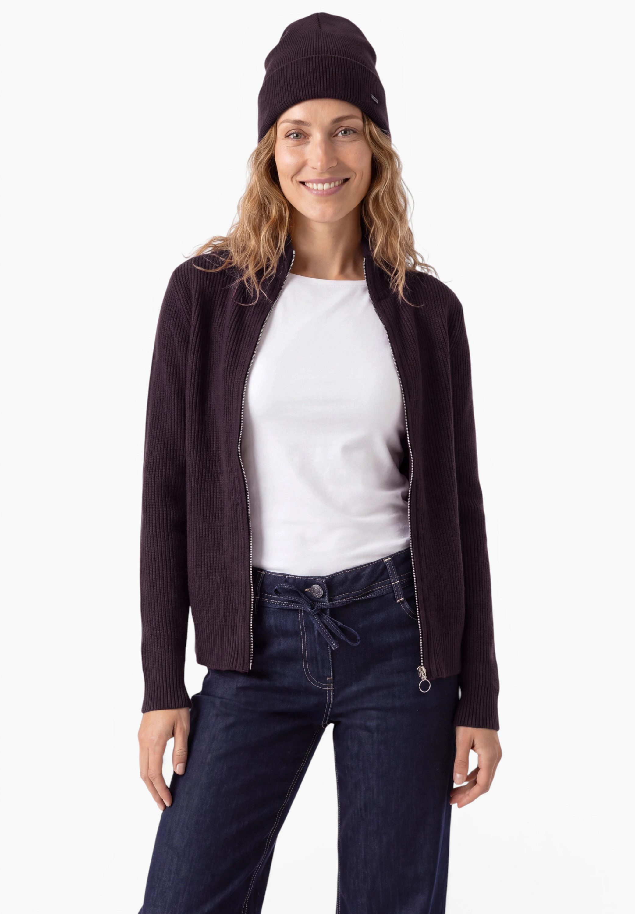 CECIL Cardigan aus Feinstrick