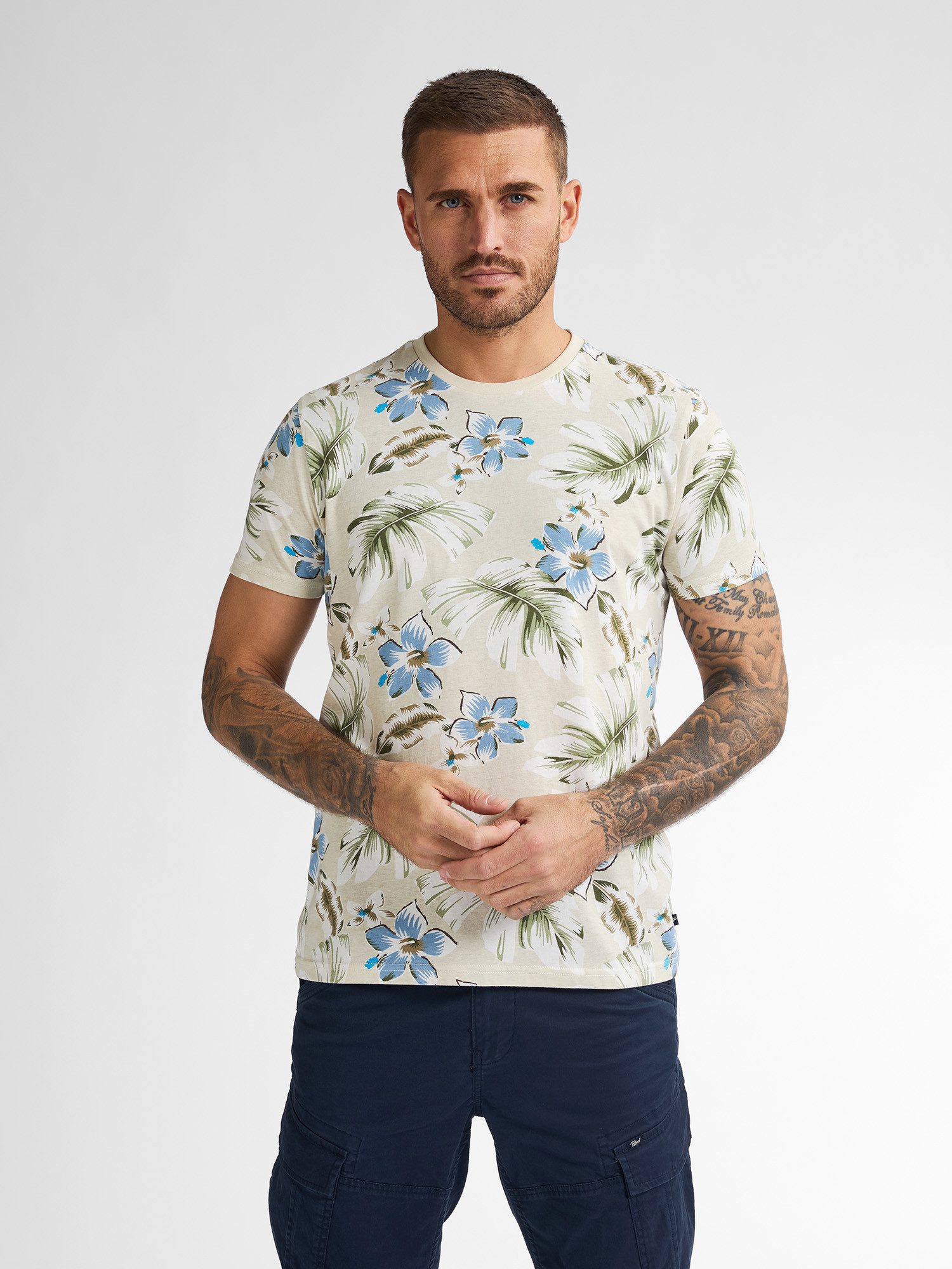 Petrol Industries T-Shirt Hibiscus günstig online kaufen