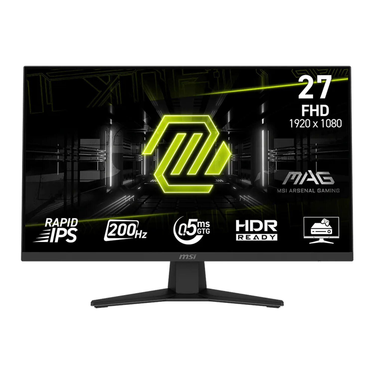 MSI MSI MAG 274FDE Gaming-LED-Monitor (1920 x 1080, 0,5 ms Reaktionszeit, 200 Hz, IPS Panel)