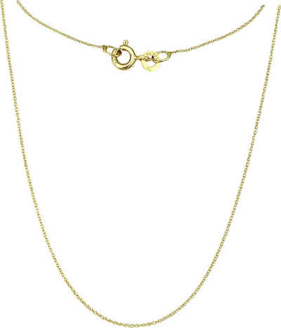 GoldDream Goldkette GoldDream Damen Colliers Halskette 36cm (Collier), Damen Colliers Halskette 36cm, 333 Gelbgold - 8 Karat, Farbe: goldfarb