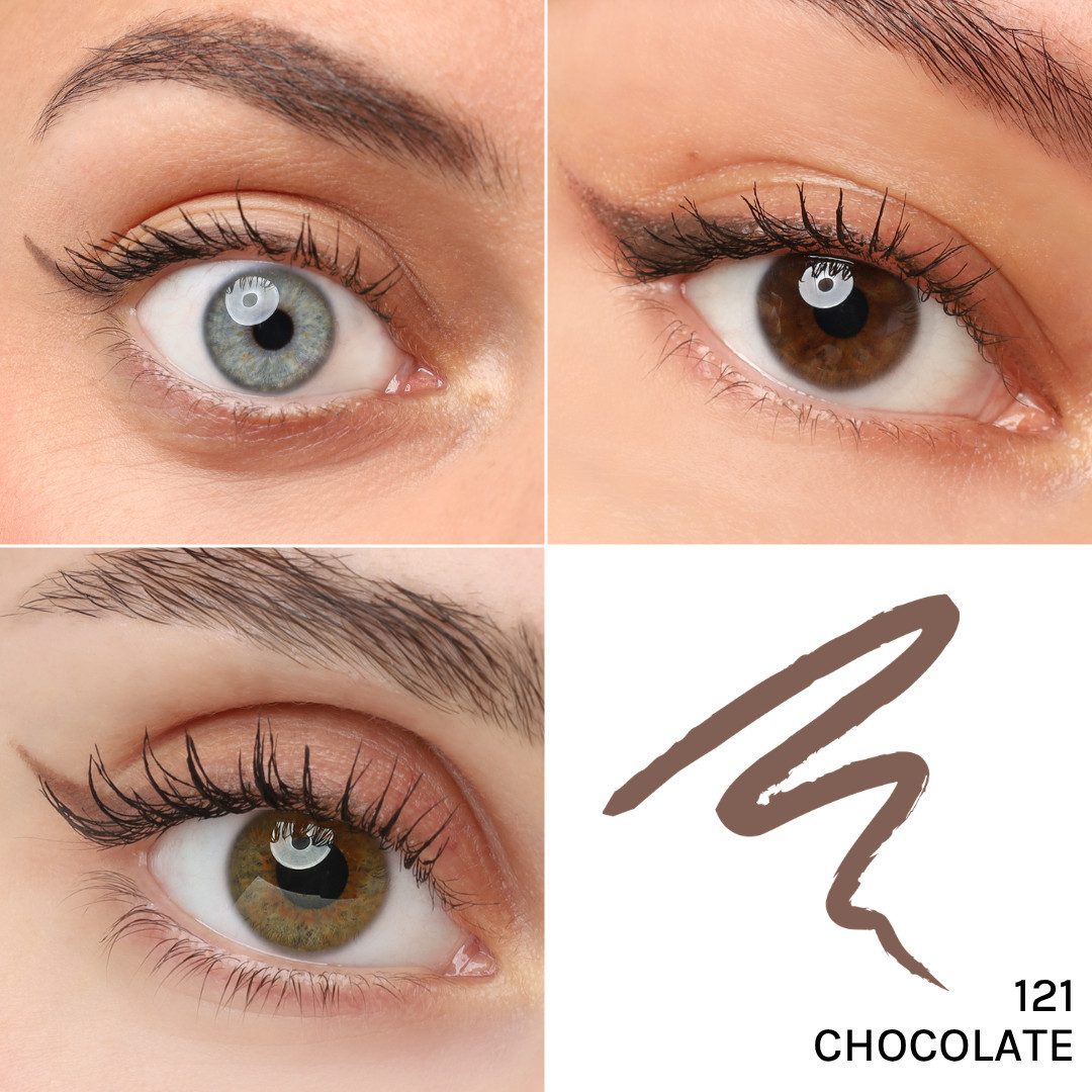 Cosline Cosmetics Kajal wasserfest, langanhaltend, cremig, 25 Farben, intensive Pigmentierung