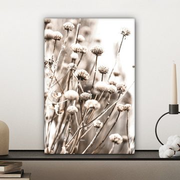 OneMillionCanvasses® Leinwandbild Blumen - Pflanzen - Stillleben - Natur, (1 St), Leinwandbild fertig bespannt inkl. Zackenaufhänger, Gemälde, 20x30 cm