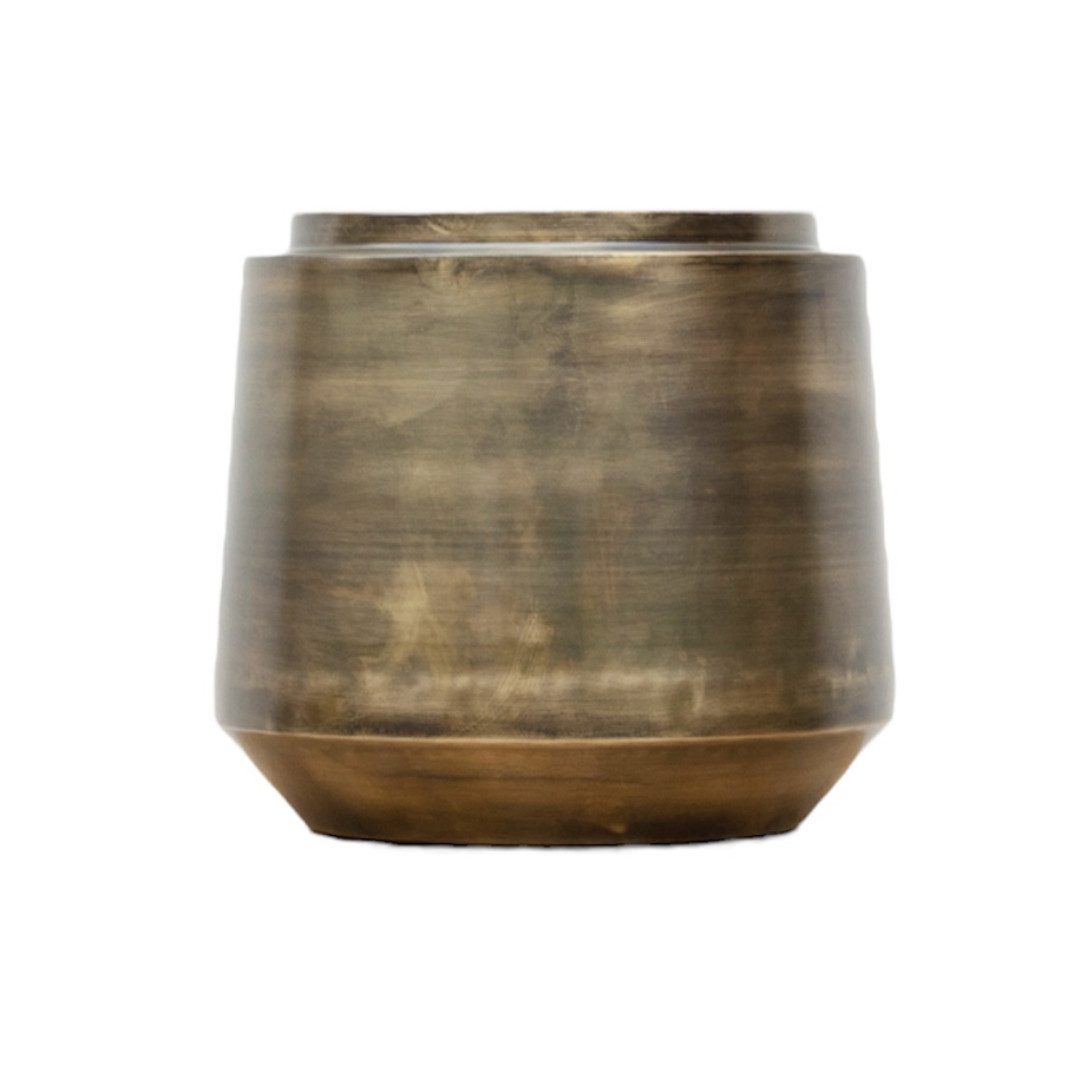 Florora Blumentopf Indigo Vintage - Blumentopf Gold - D33 x H31