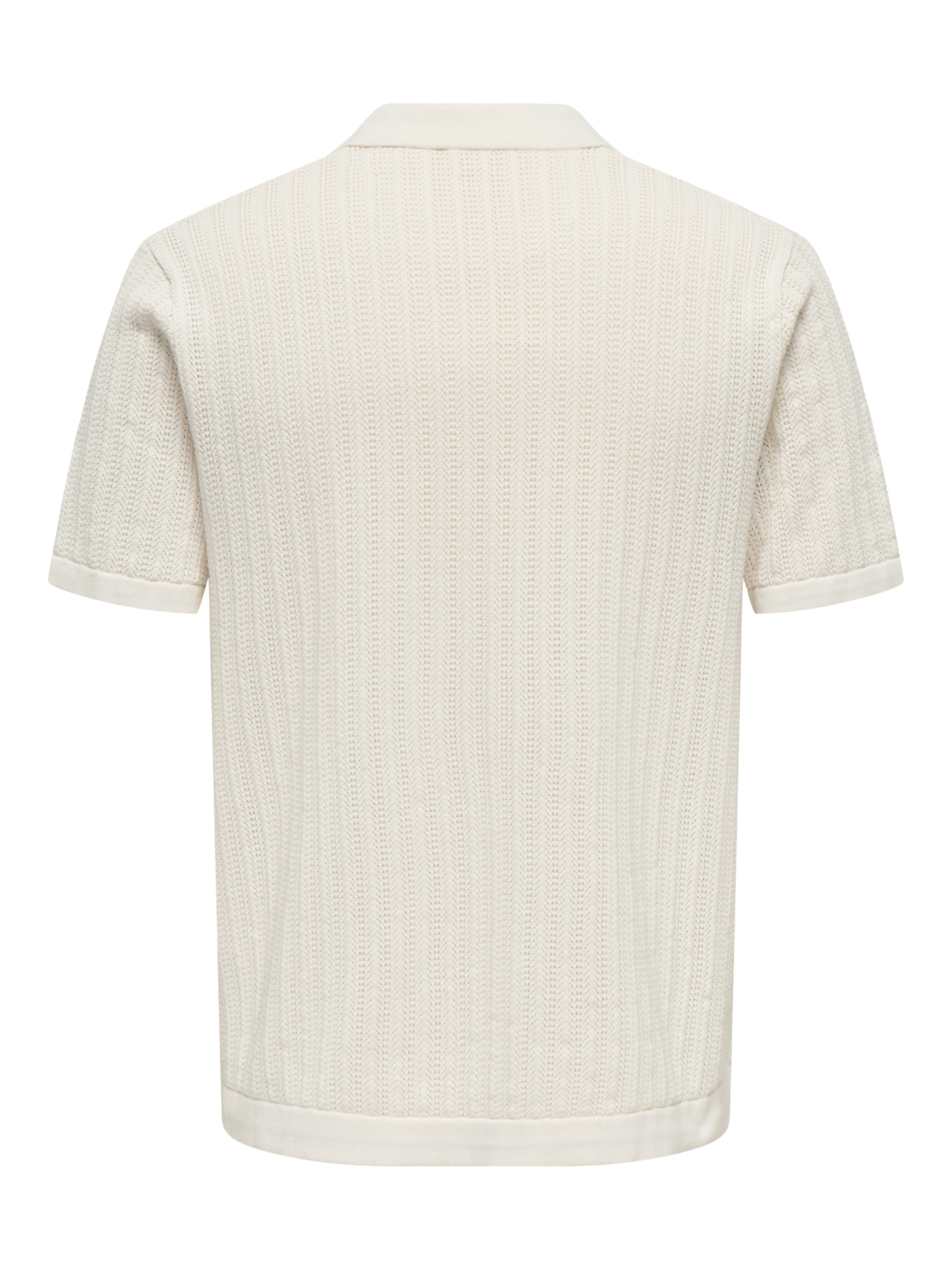 ONLY & SONS Polokragenpullover ONSMOON REG 12 SS POLO KNIT NOOS